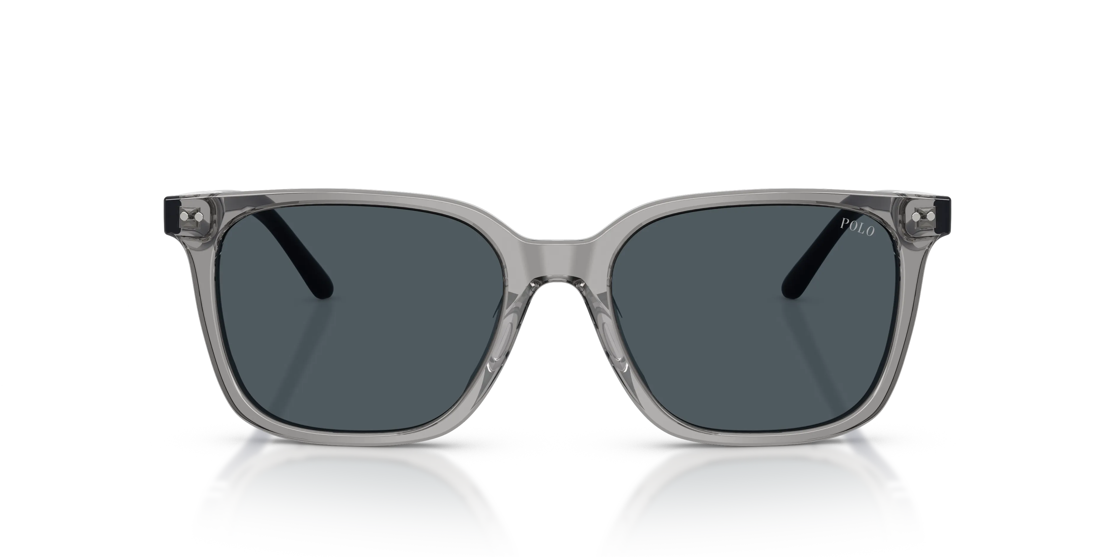Polo Ralph Lauren PH4235U 631887 Occhiali da sole Acetato Grigio Verde Squadrata Normale - immagine 3