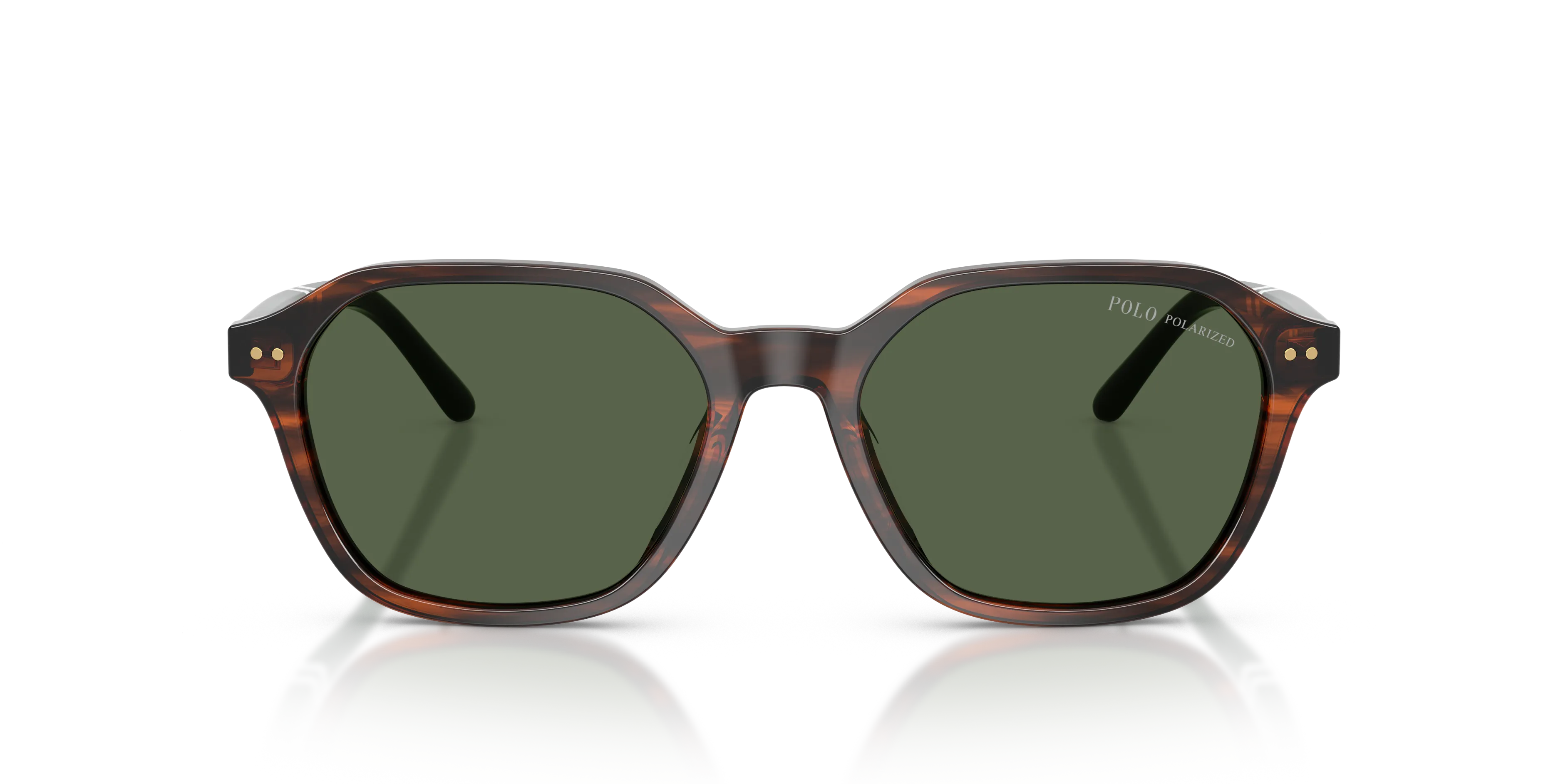 Polo Ralph Lauren PH4234U 63159A Occhiali da sole Acetato Tartaruga Verde Geometrica Polarizzata - immagine 3