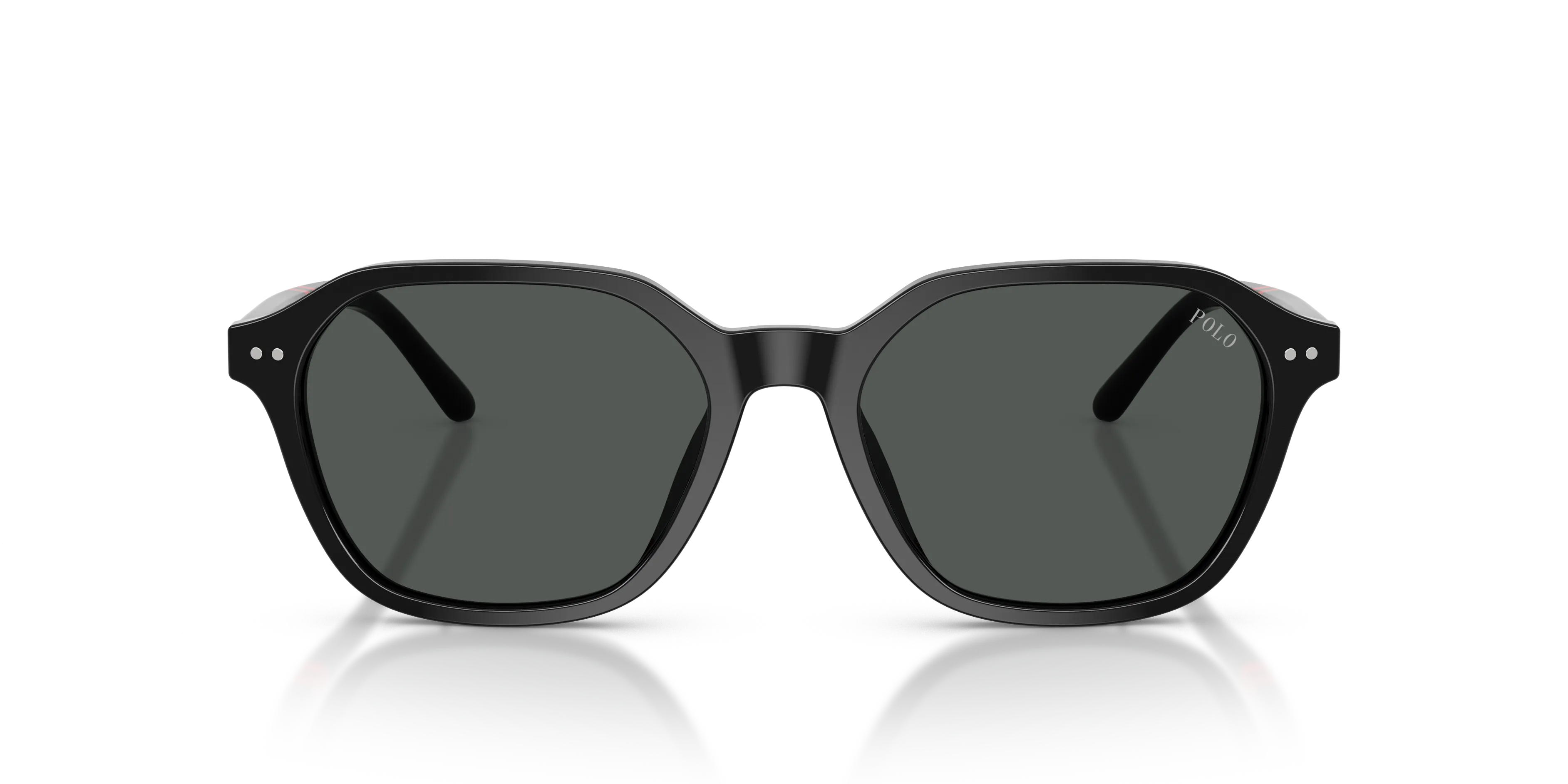 Polo Ralph Lauren PH4234U 500187 Occhiali da sole Acetato Nero Grigio Geometrica Normale - immagine 3