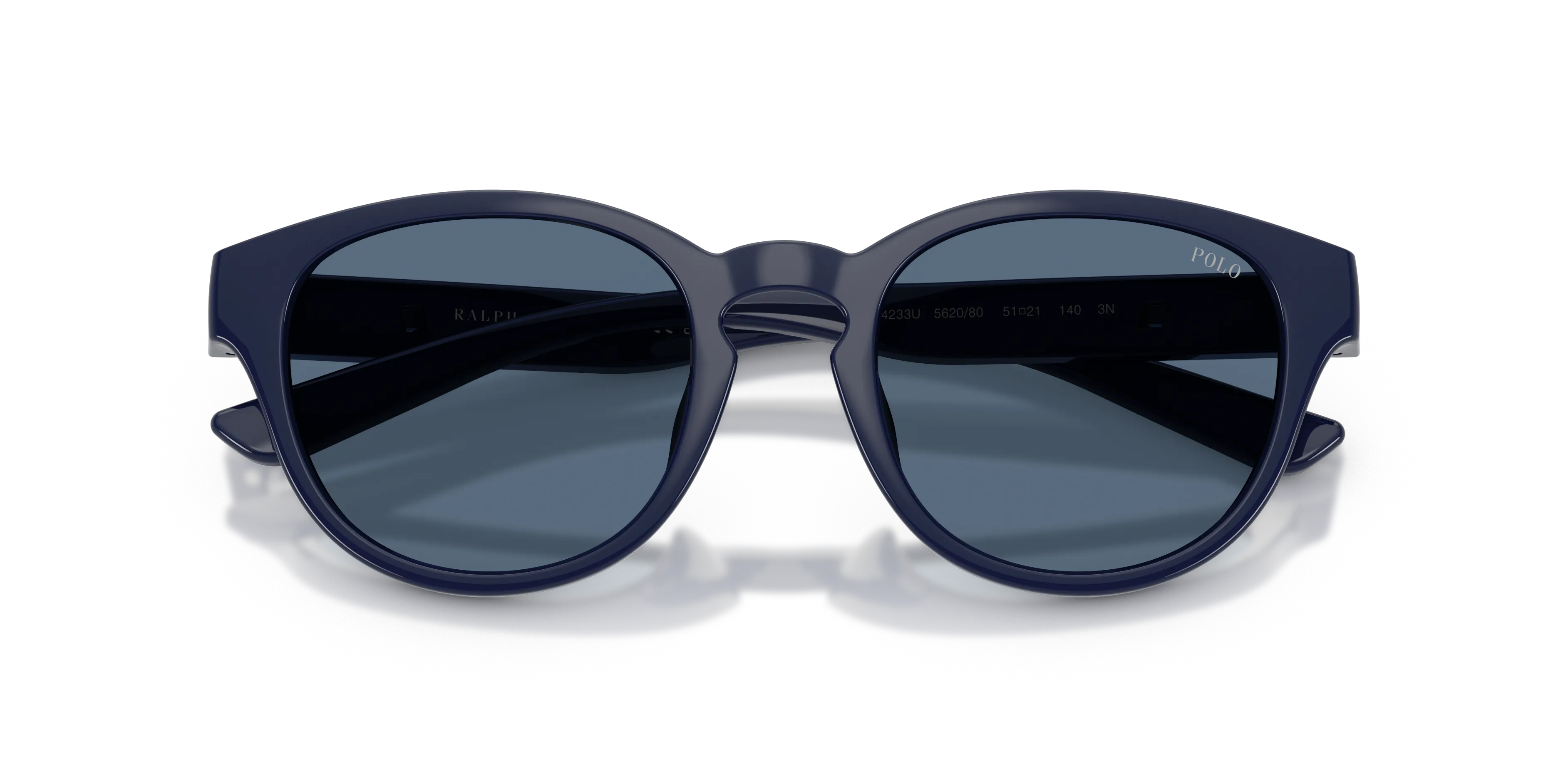 Polo Ralph Lauren PH4233U 562080 Occhiali da sole Iniettato Blu Blu Pantos Normale - immagine 2