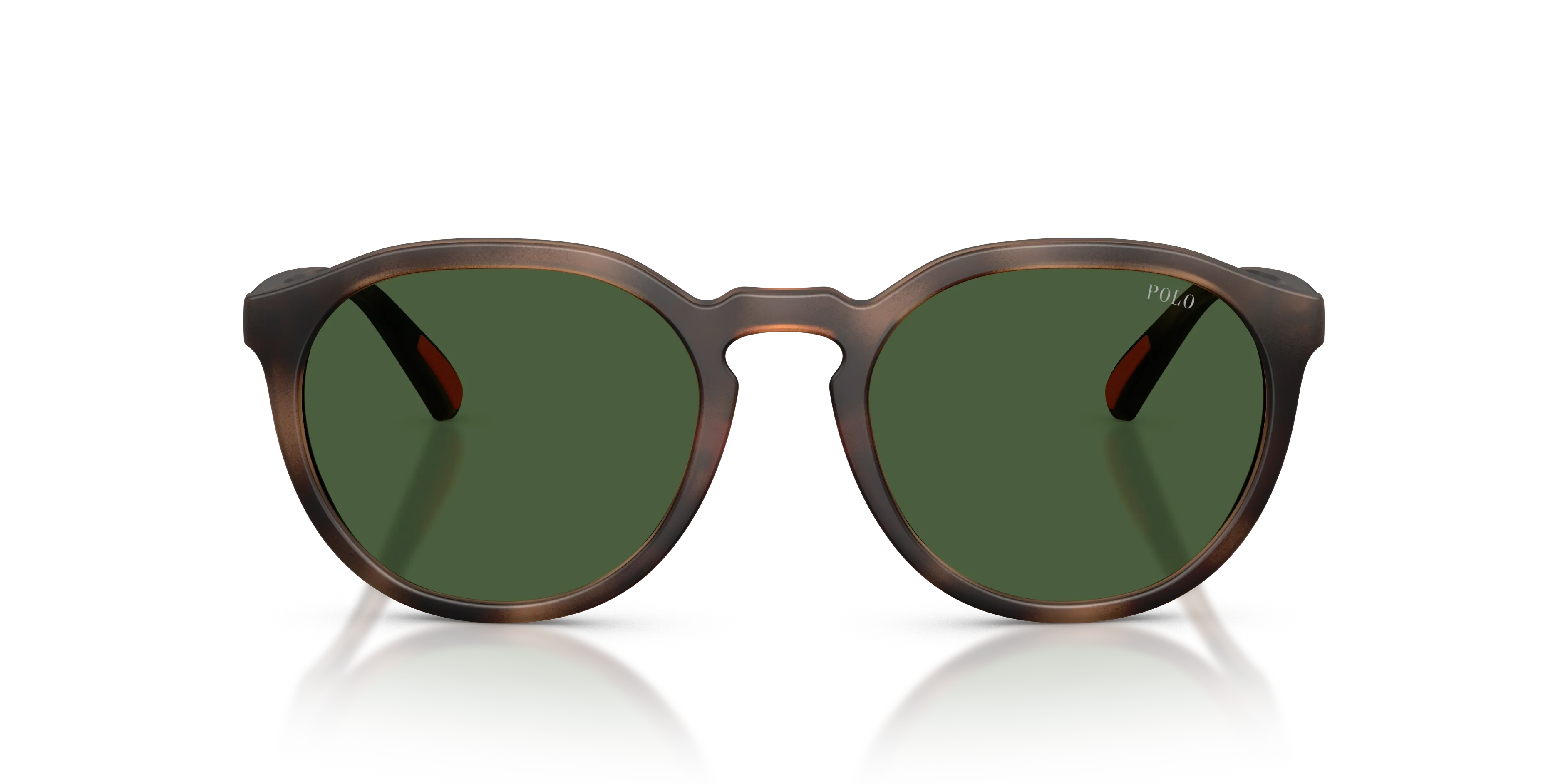 Polo Ralph Lauren PH4232U 597471 Occhiali da sole Iniettato Tartaruga Verde Rotonda Normale - immagine 3