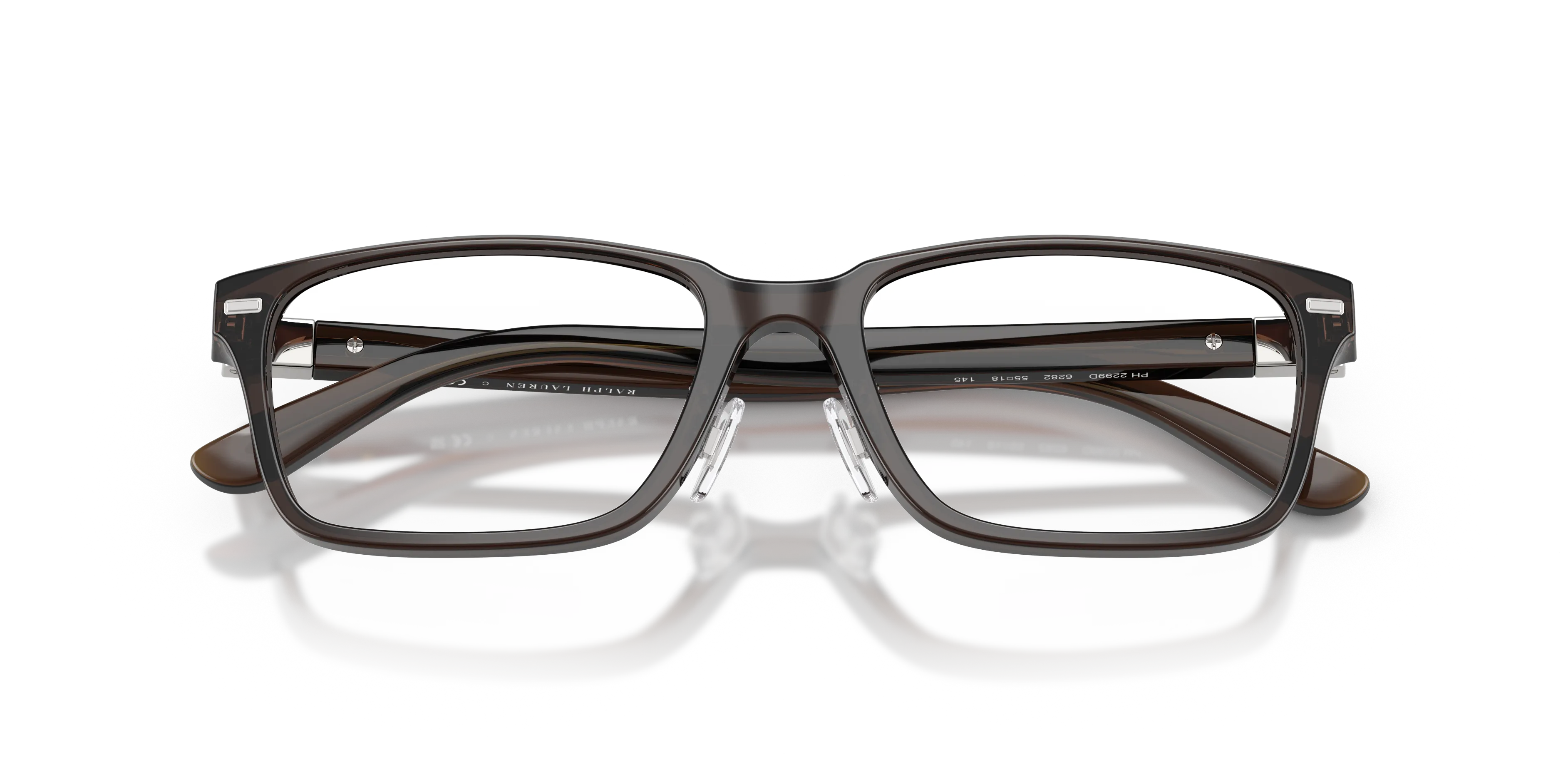 Polo Ralph Lauren PH2299D 6282 Montature da vista Acetato Marrone Squadrata Normale - immagine 2