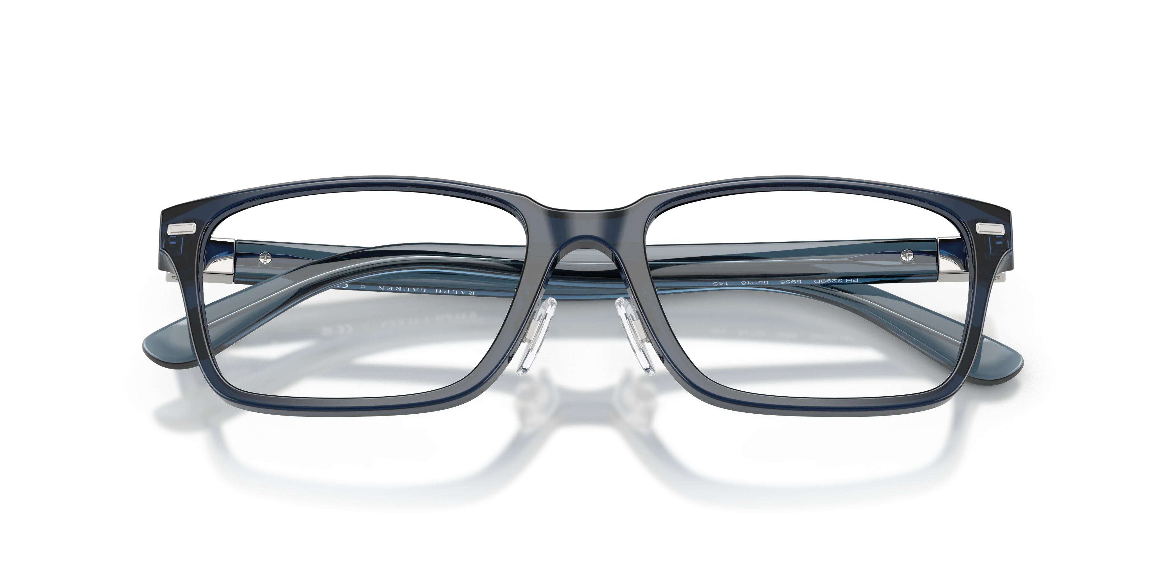 Polo Ralph Lauren PH2299D 5955 Montature da vista Acetato Blu Squadrata Normale - immagine 2