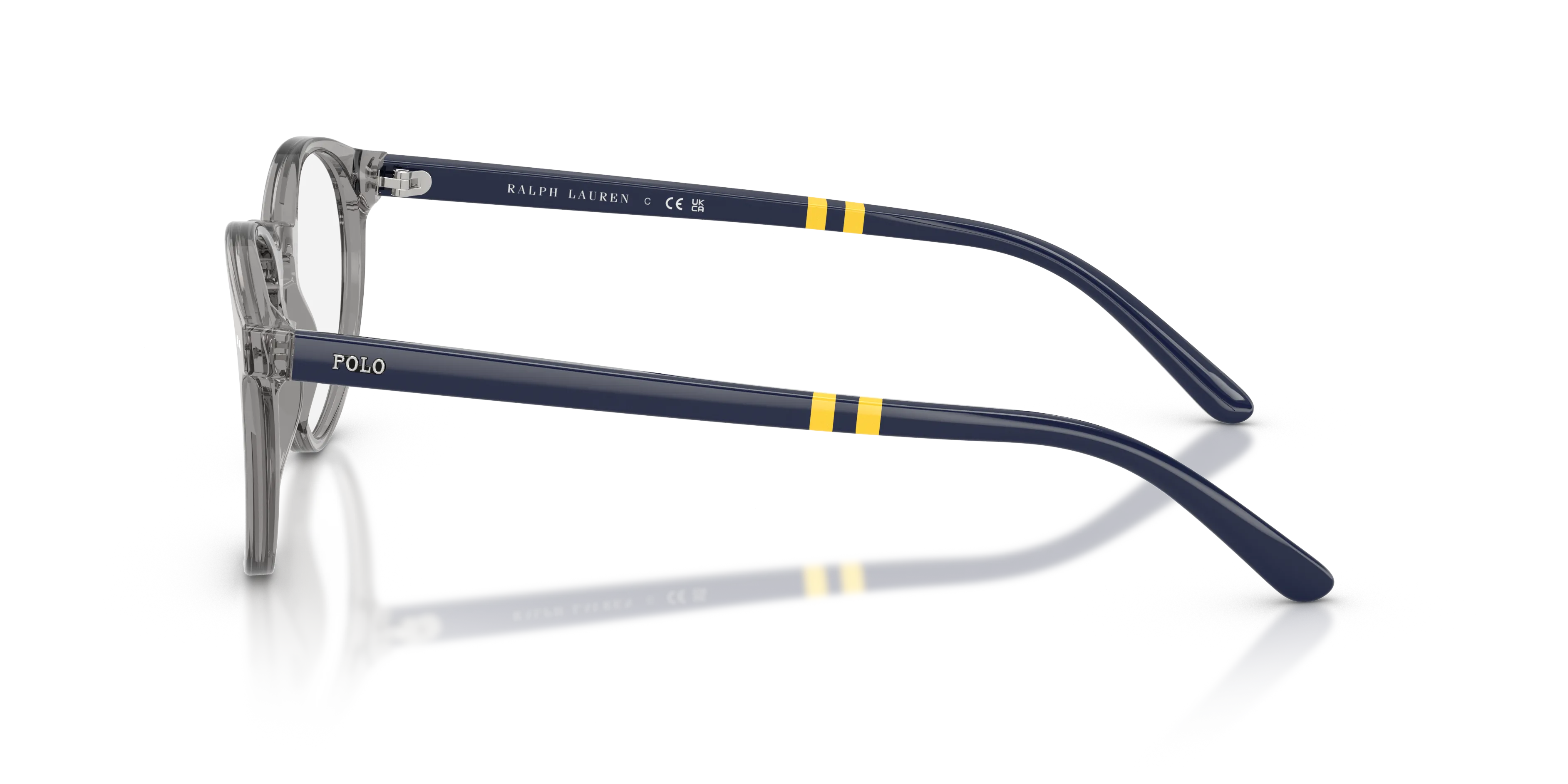 Polo Ralph Lauren PH2297 6318 Montature da vista Acetato Grigio Rotonda Normale - immagine 4