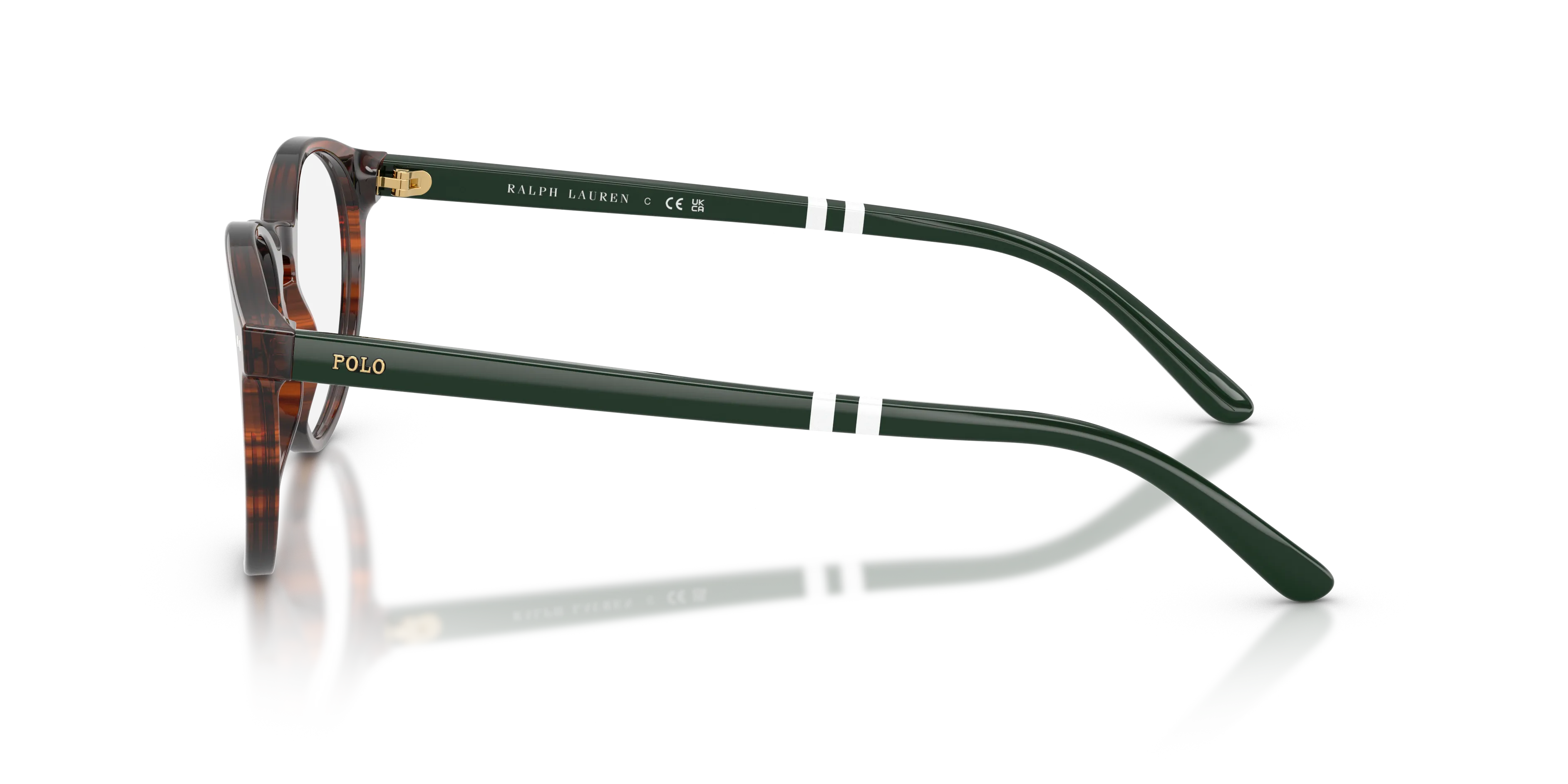 Polo Ralph Lauren PH2297 6315 Montature da vista Acetato Marrone Rotonda Normale - immagine 4
