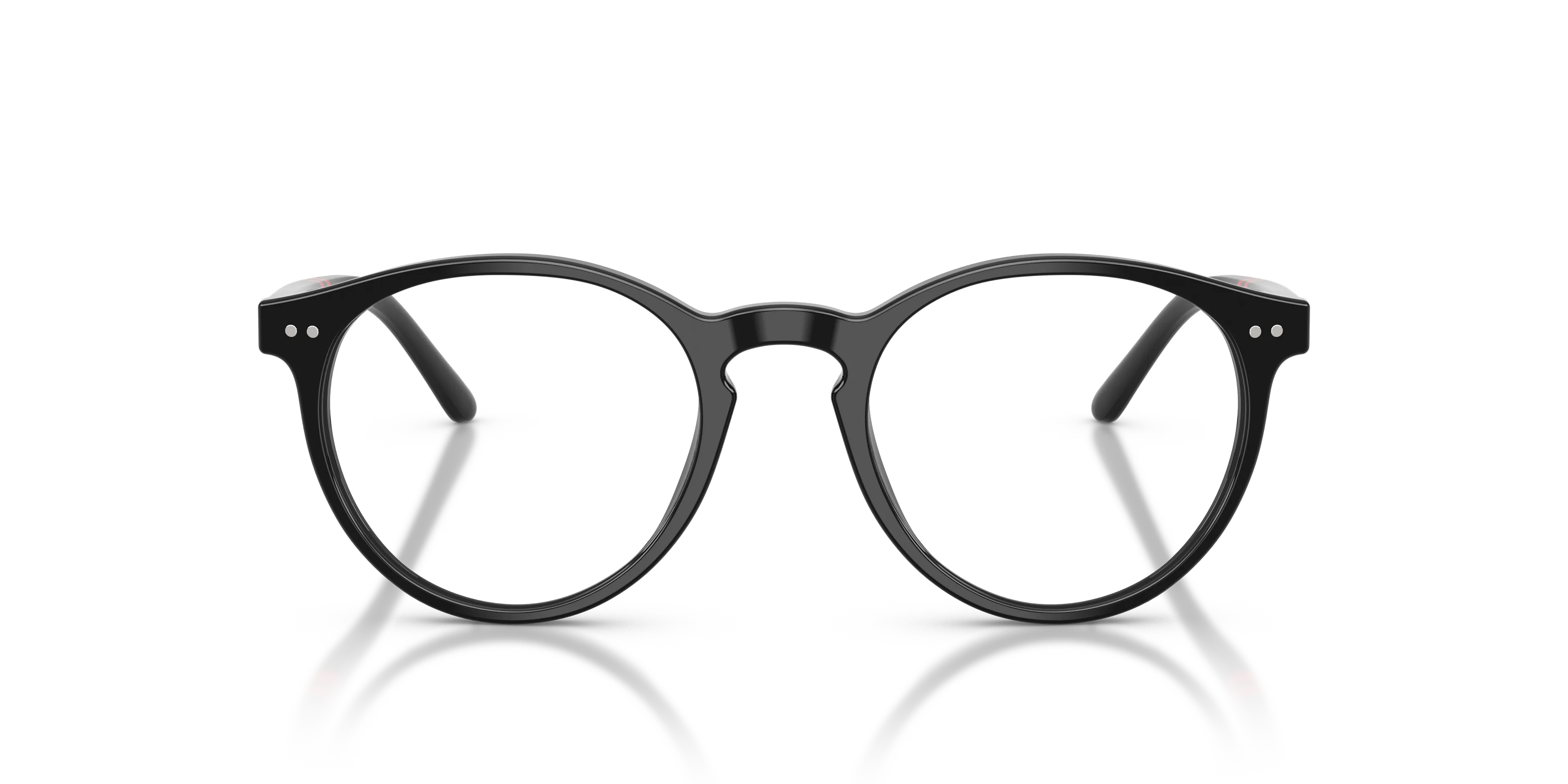Polo Ralph Lauren PH2297 5001 Montature da vista Acetato Nero Rotonda Normale - immagine 3