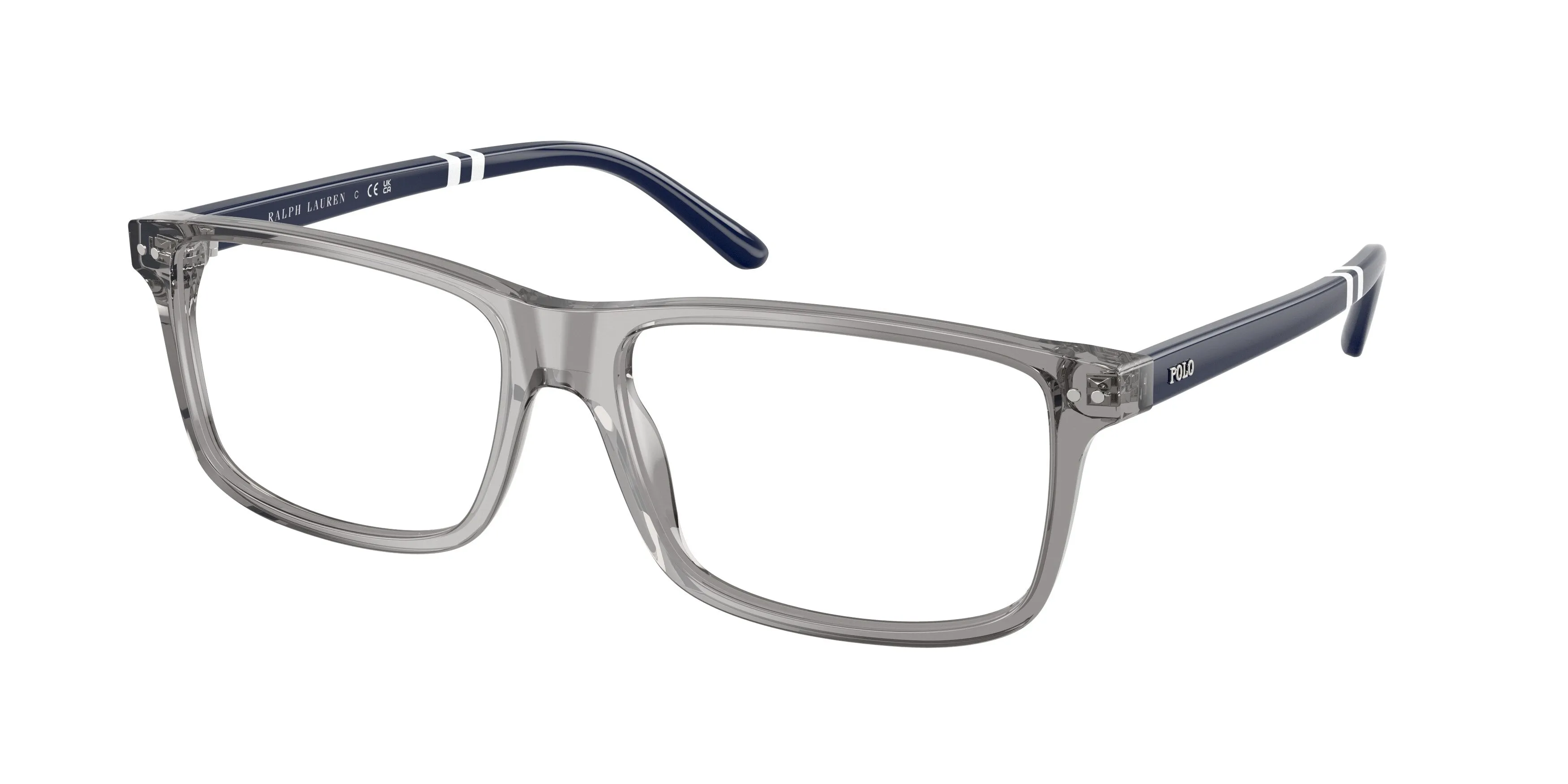 Polo Ralph Lauren PH2296 6318 Montature da vista Acetato Grigio Squadrata Normale - immagine 1