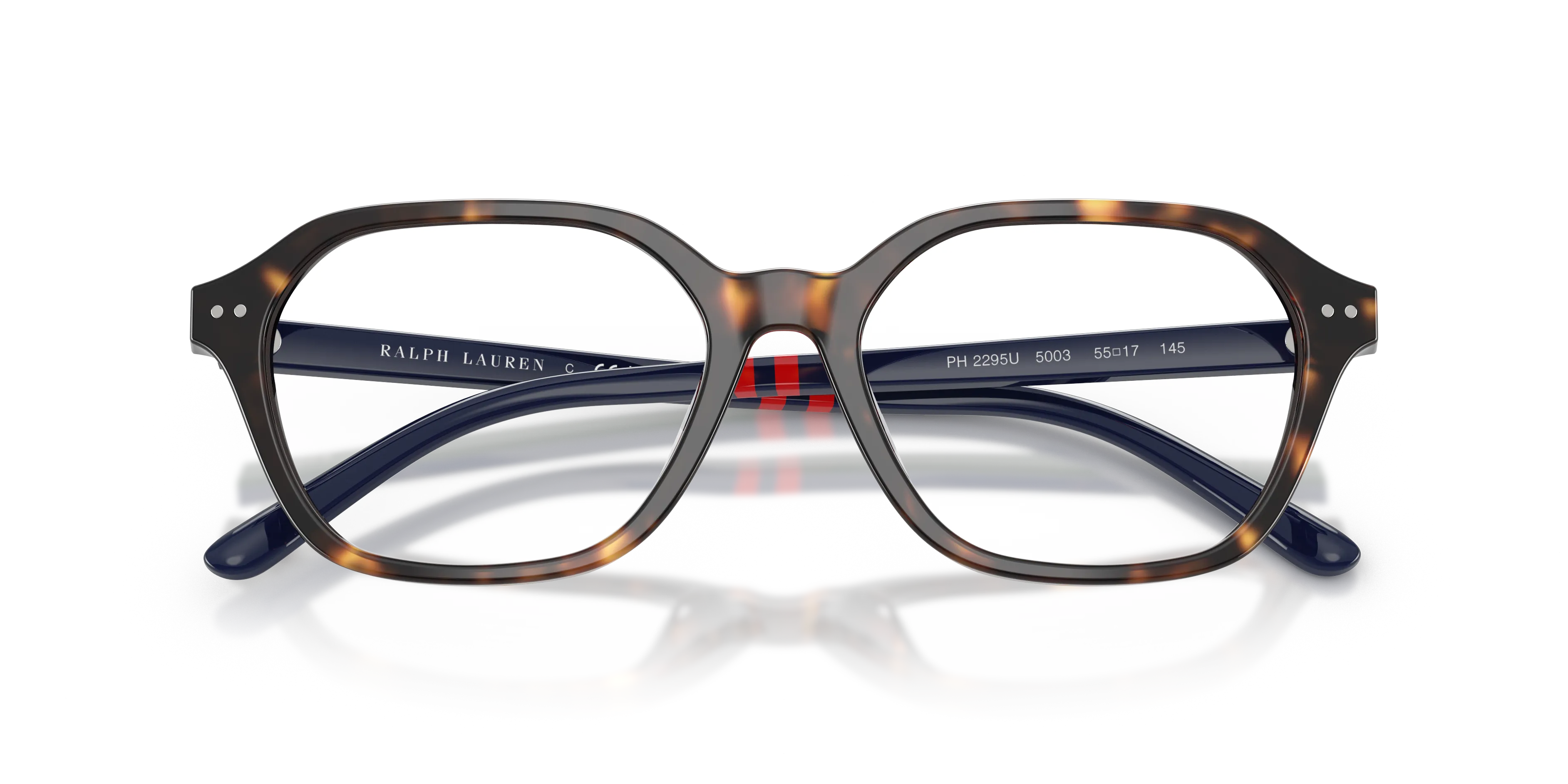Polo Ralph Lauren PH2295U 5003 Montature da vista Acetato Tartaruga Squadrata Normale - immagine 2
