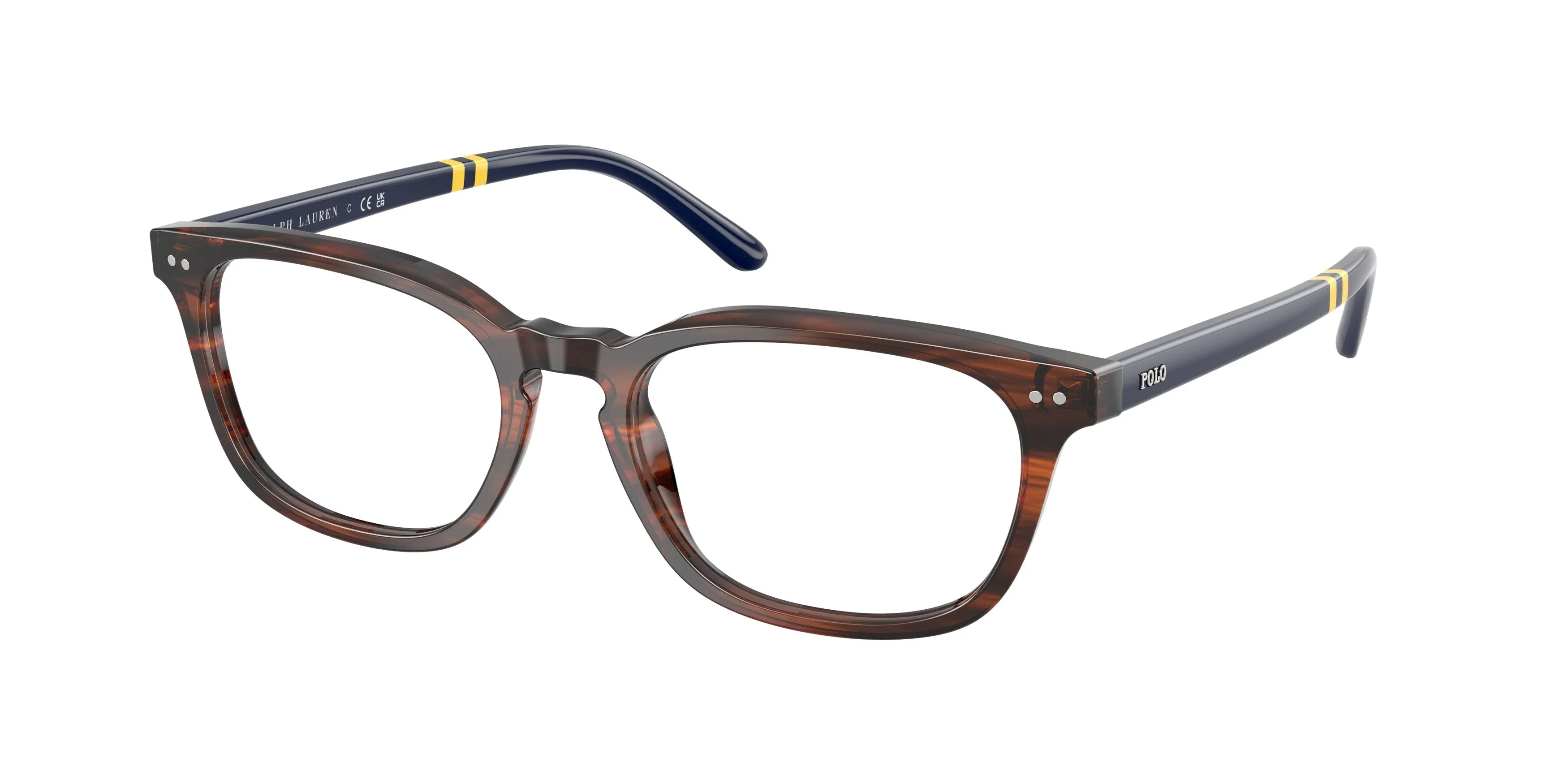 Polo Ralph Lauren PH2294 6315 Montature da vista Acetato Marrone Cat Eye Normale - immagine 1