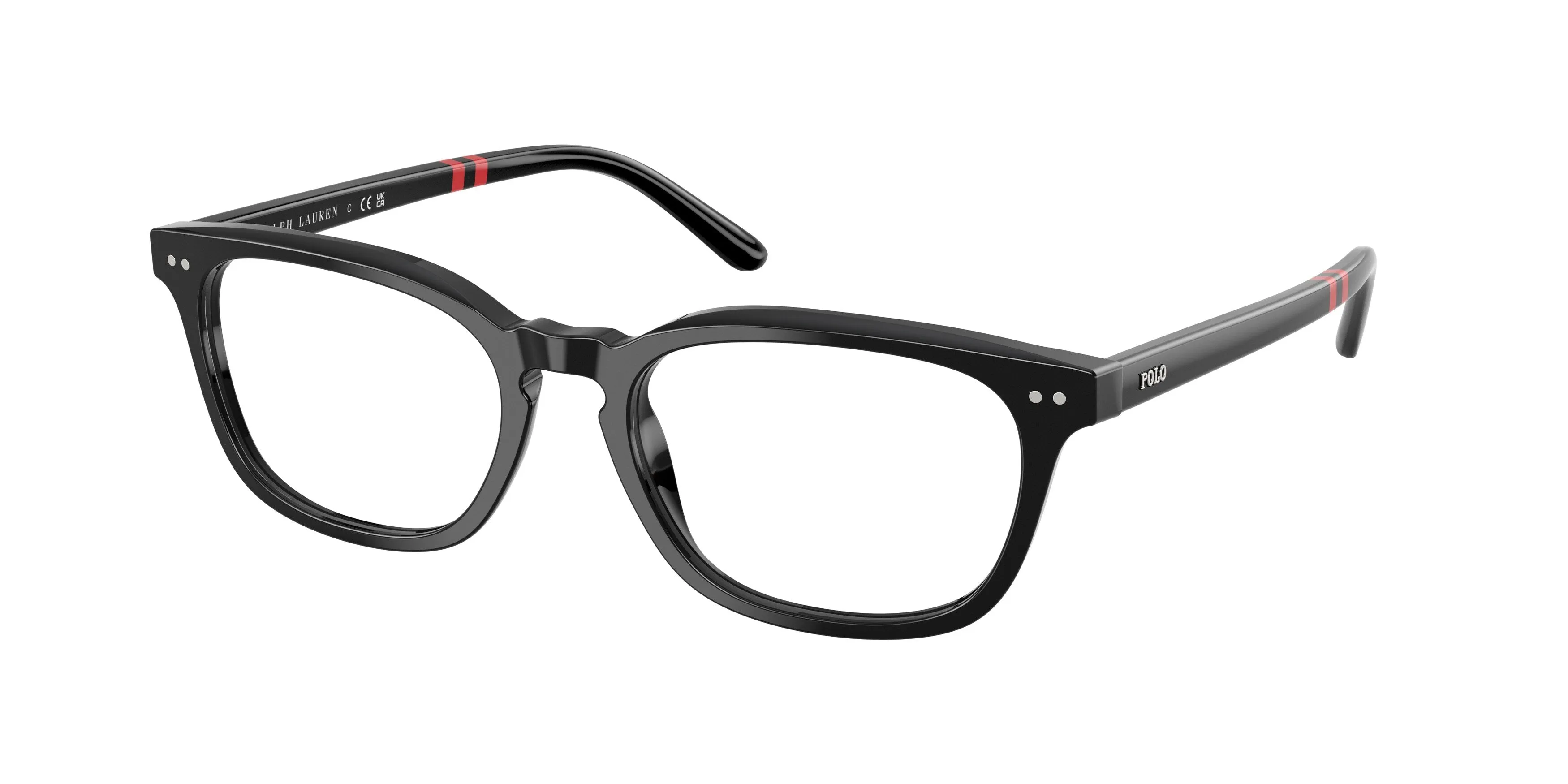Polo Ralph Lauren PH2294 5001 Montature da vista Acetato Nero Cat Eye Normale - immagine 1