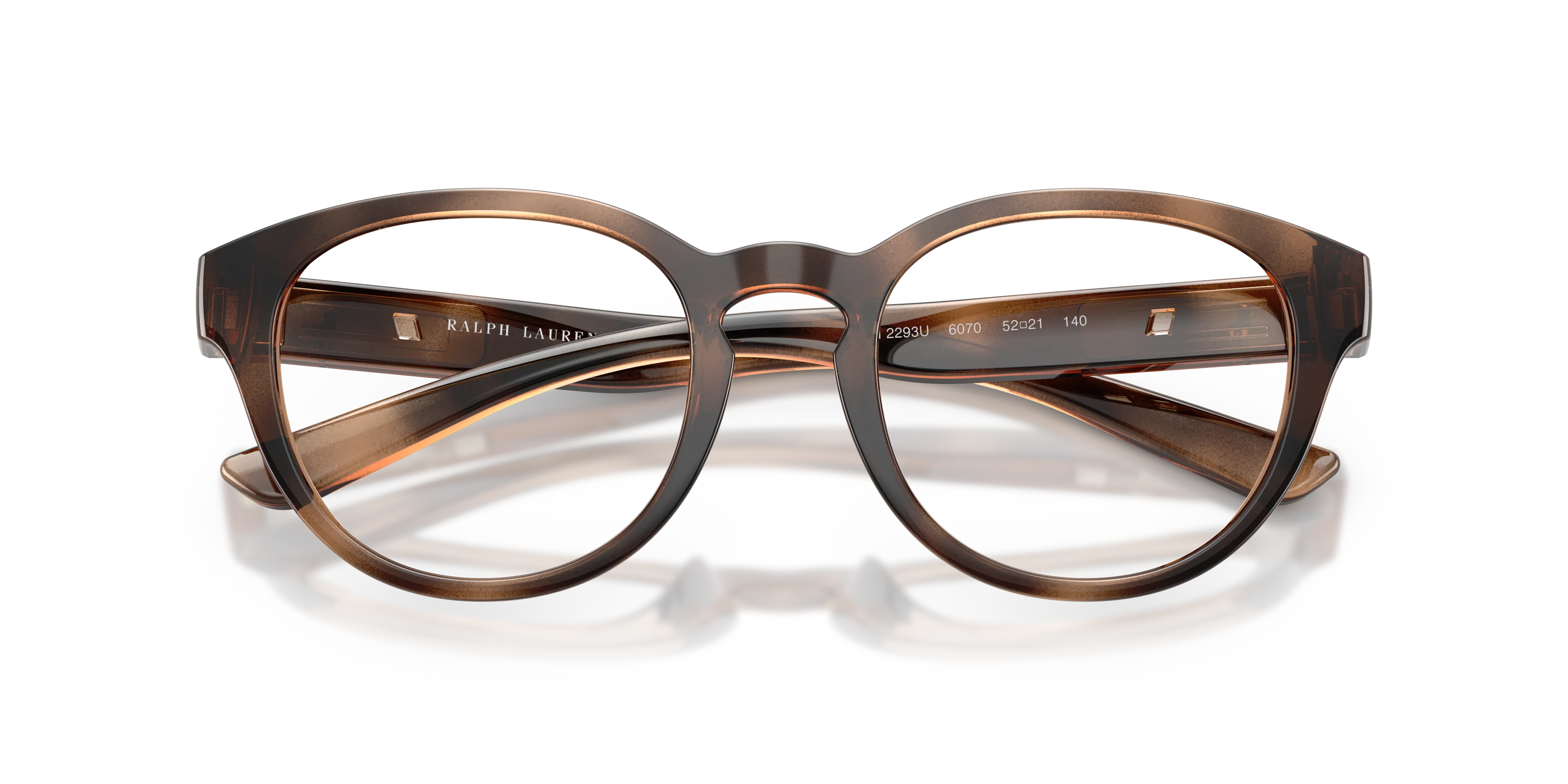 Polo Ralph Lauren PH2293U 6070 Montature da vista Iniettato Tartaruga Pantos Normale - immagine 2