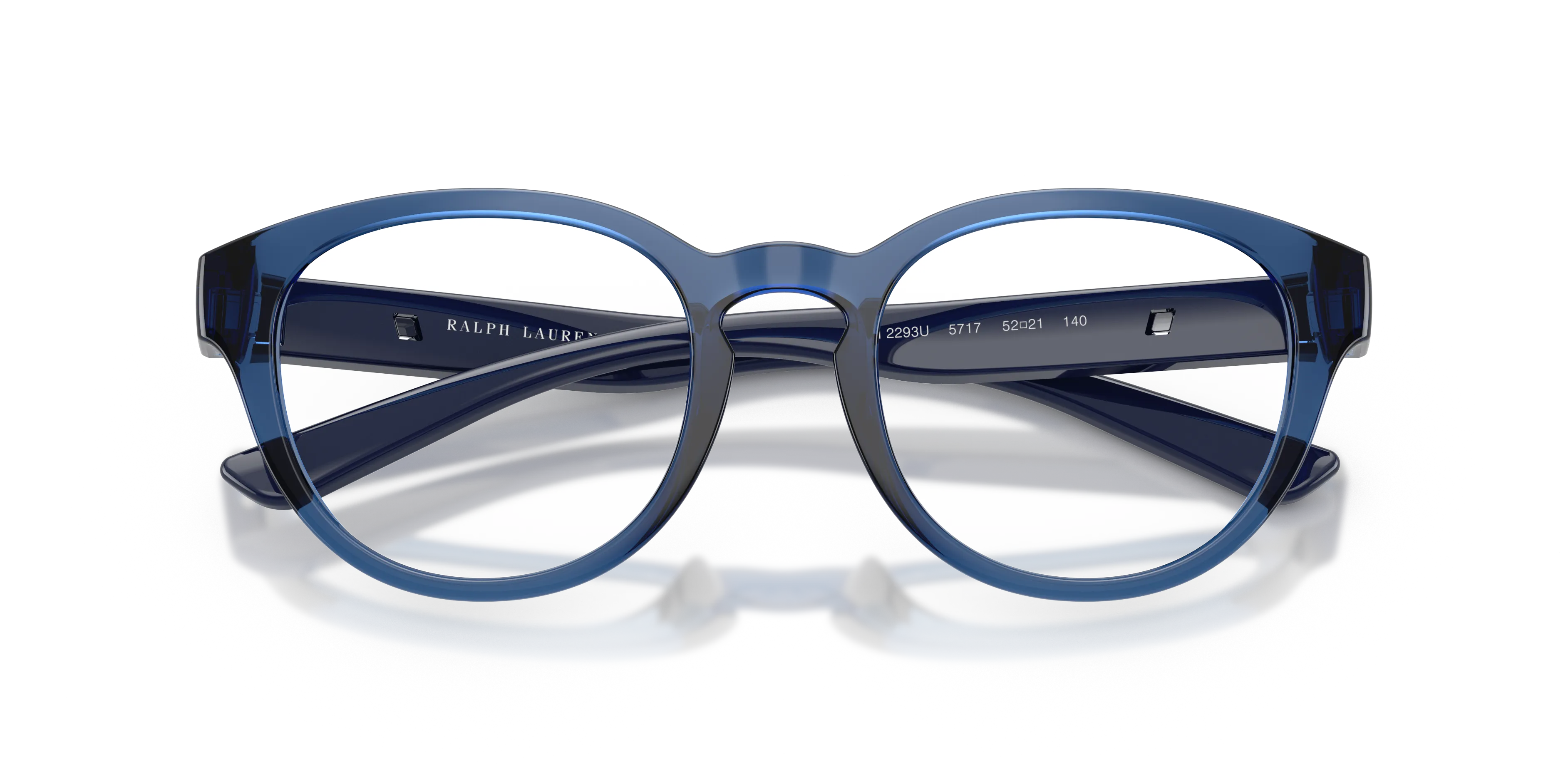 Polo Ralph Lauren PH2293U 5717 Montature da vista Iniettato Blu Pantos Normale - immagine 2