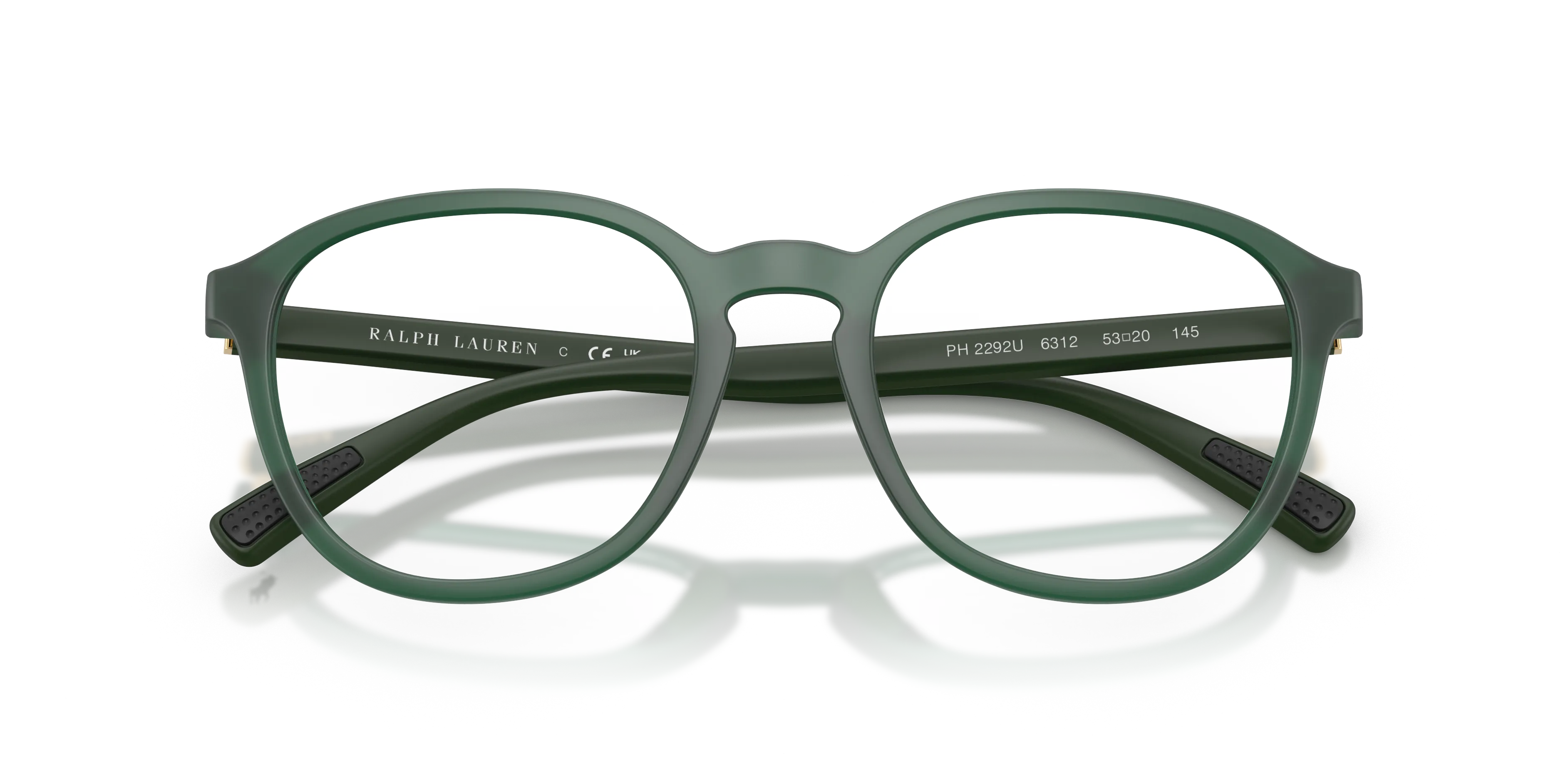 Polo Ralph Lauren PH2292U 6312 Montature da vista Iniettato Verde Squadrata Normale - immagine 2