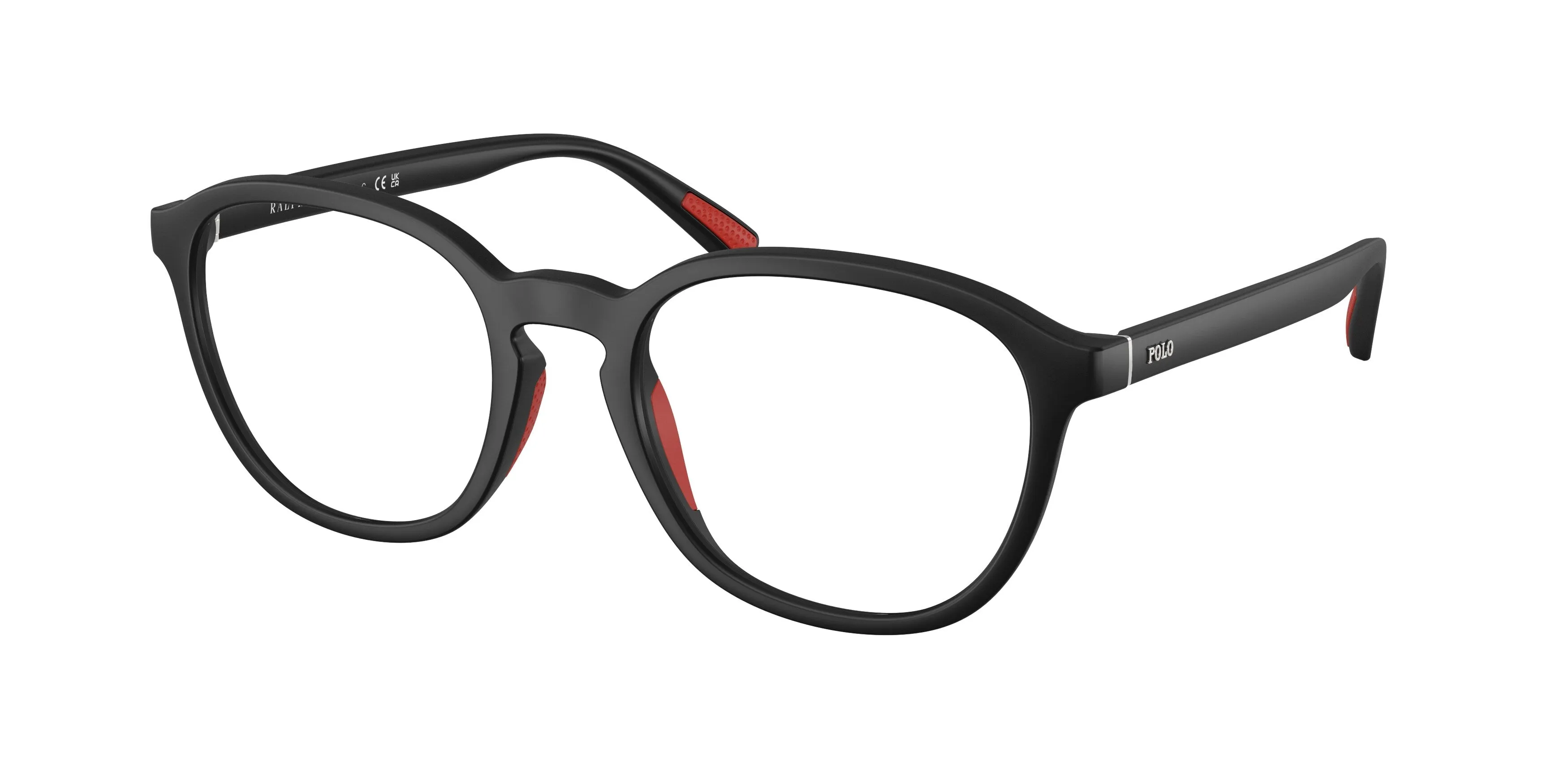 Polo Ralph Lauren PH2292U 5504 Montature da vista Iniettato Nero Squadrata Normale - immagine 1