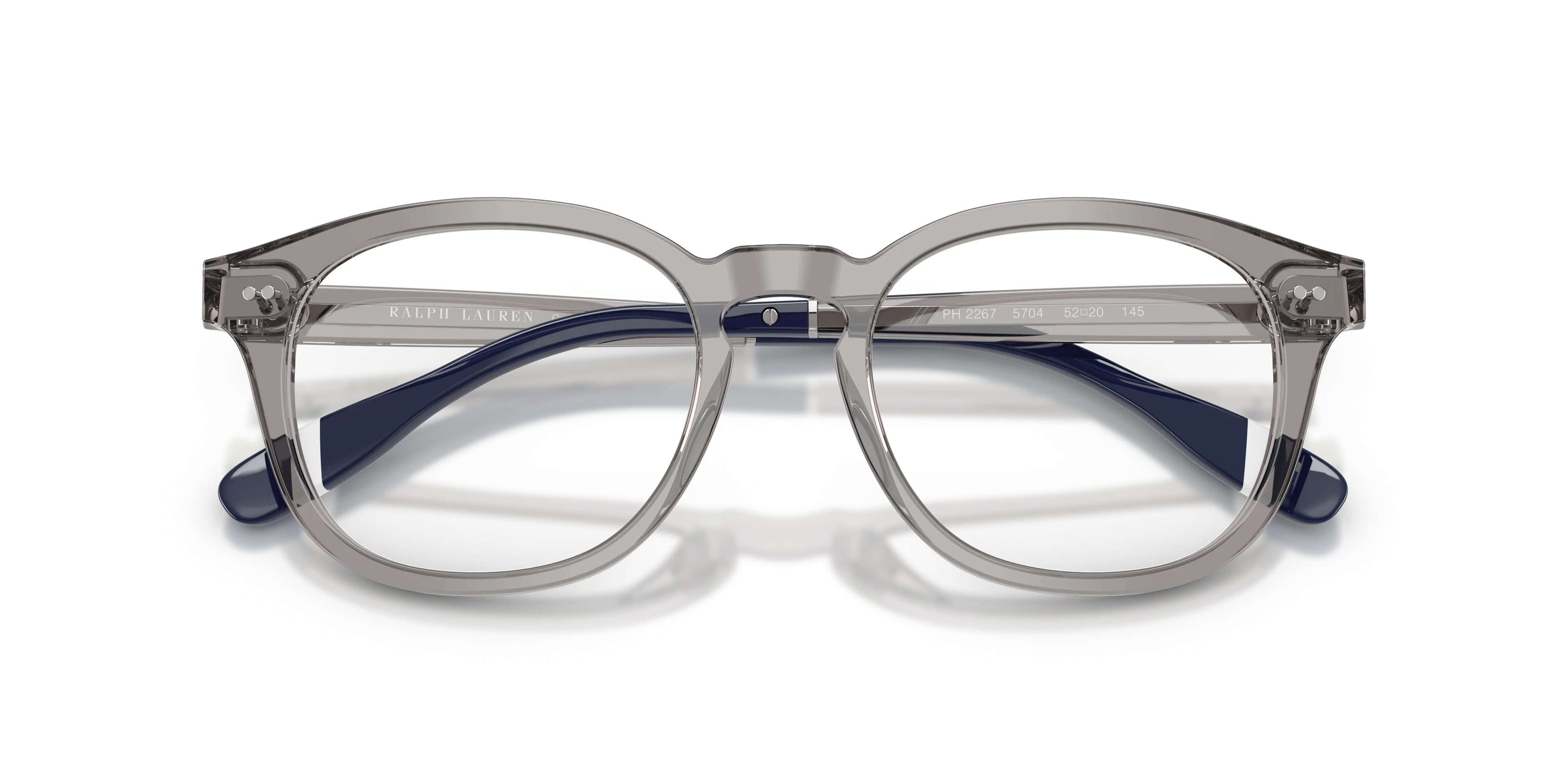 Polo Ralph Lauren PH2267 5704 Montature da vista Acetato Grigio Squadrata Normale - immagine 2