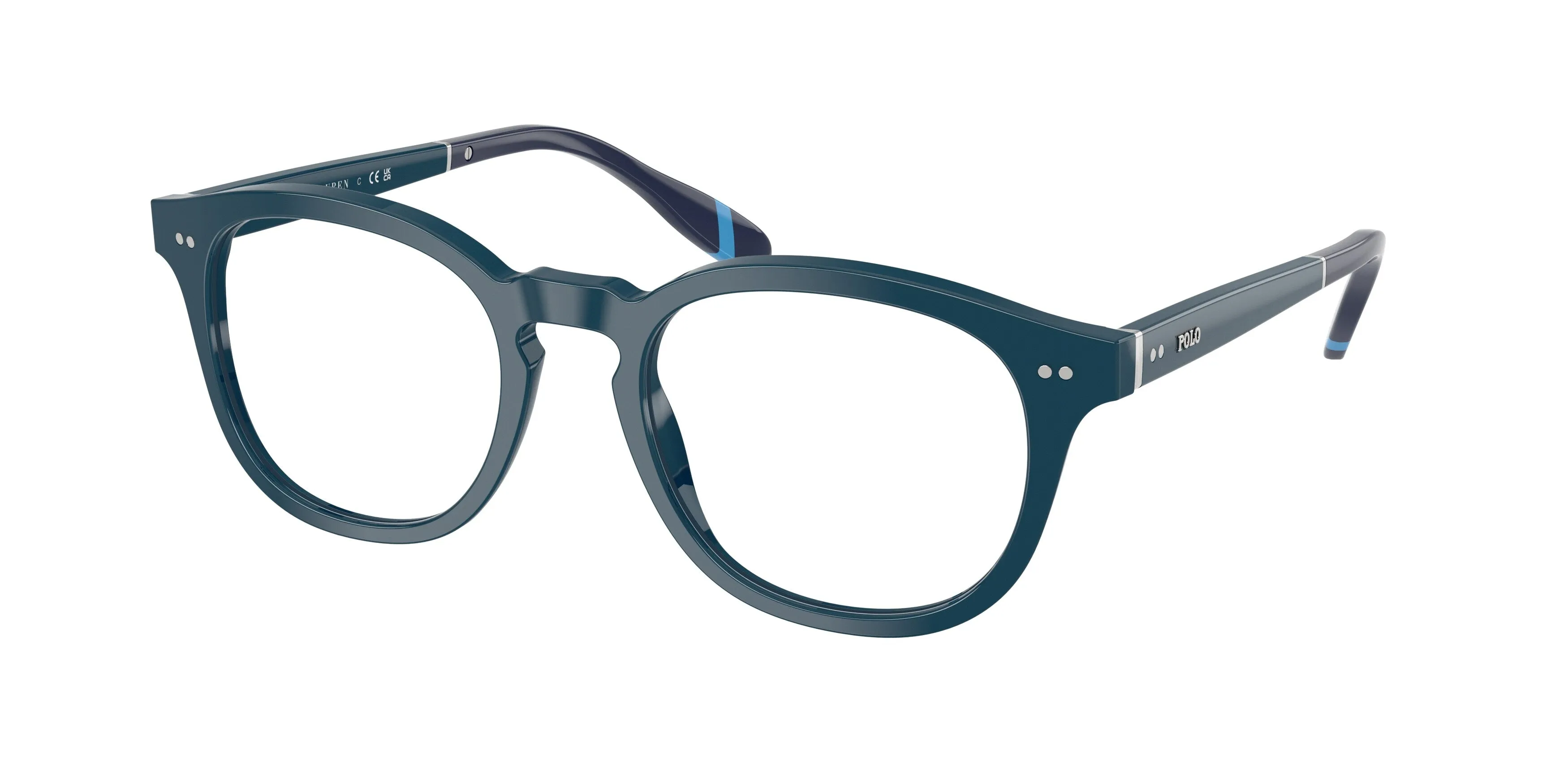 Polo Ralph Lauren PH2267 5465 Montature da vista Acetato Blu Squadrata Normale - immagine 1