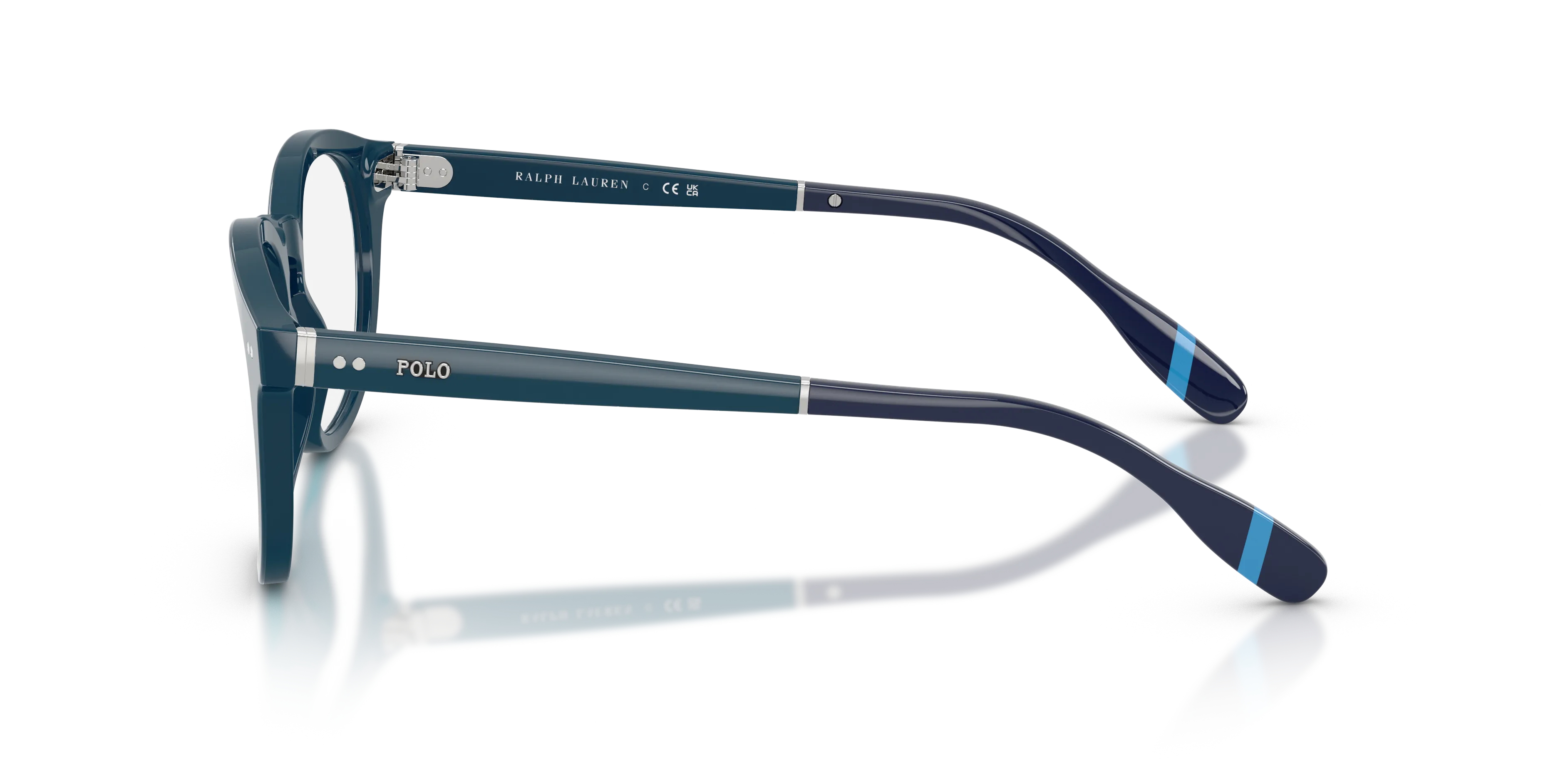 Polo Ralph Lauren PH2267 5465 Montature da vista Acetato Blu Squadrata Normale - immagine 4