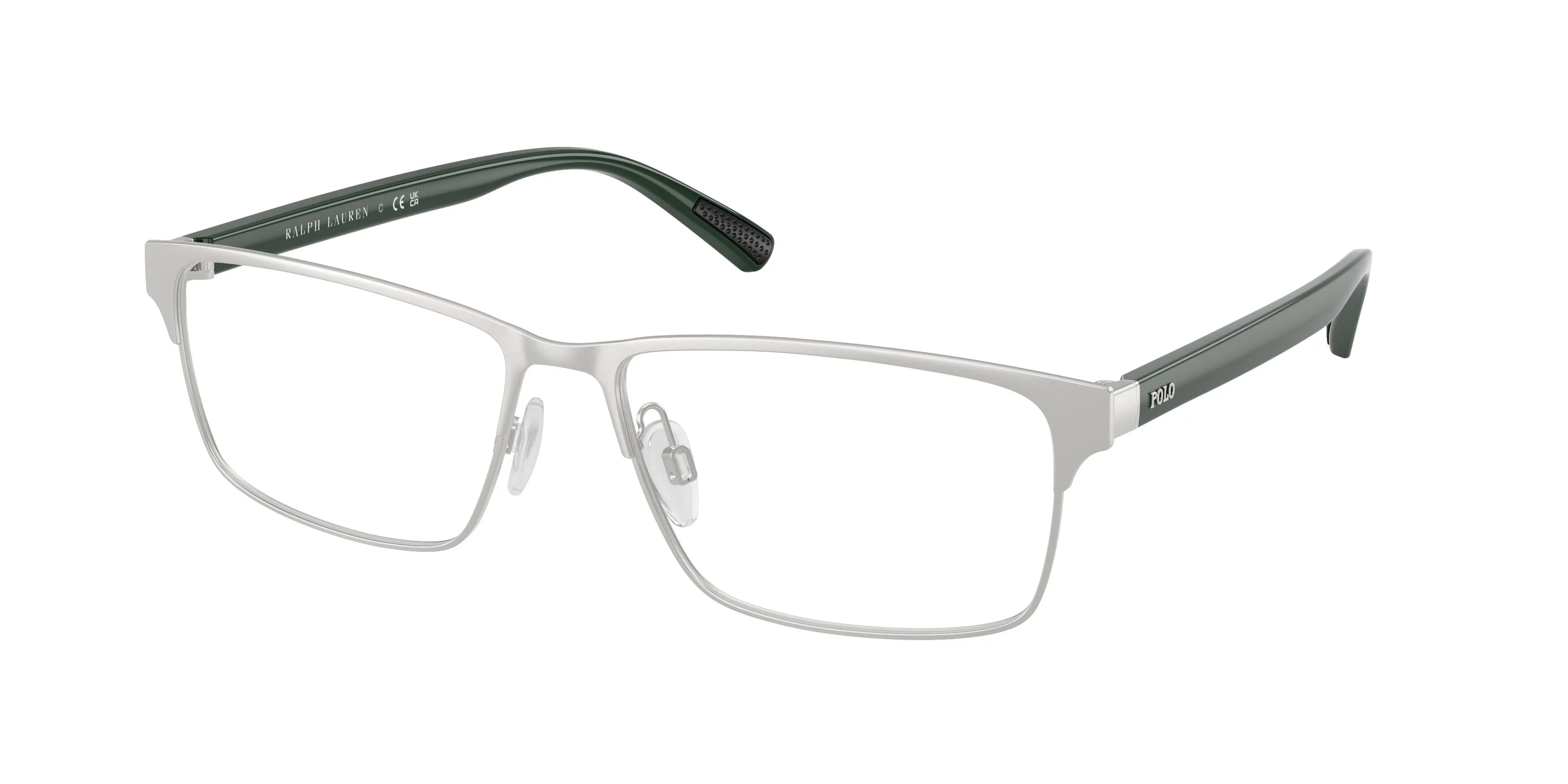 Polo Ralph Lauren PH1243 9423 Montature da vista Metallo Argento Squadrata Normale - immagine 1