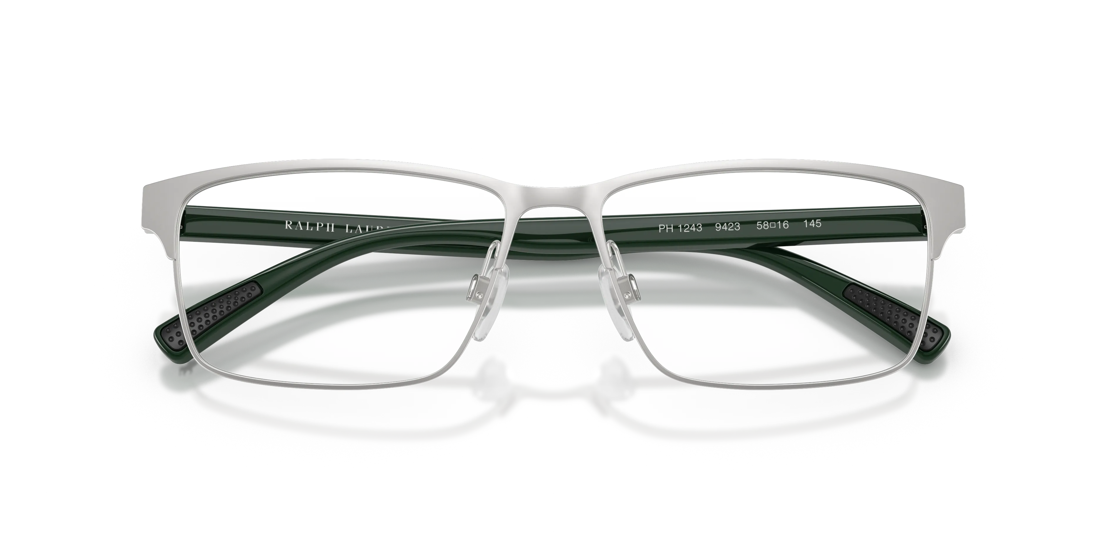 Polo Ralph Lauren PH1243 9423 Montature da vista Metallo Argento Squadrata Normale - immagine 2