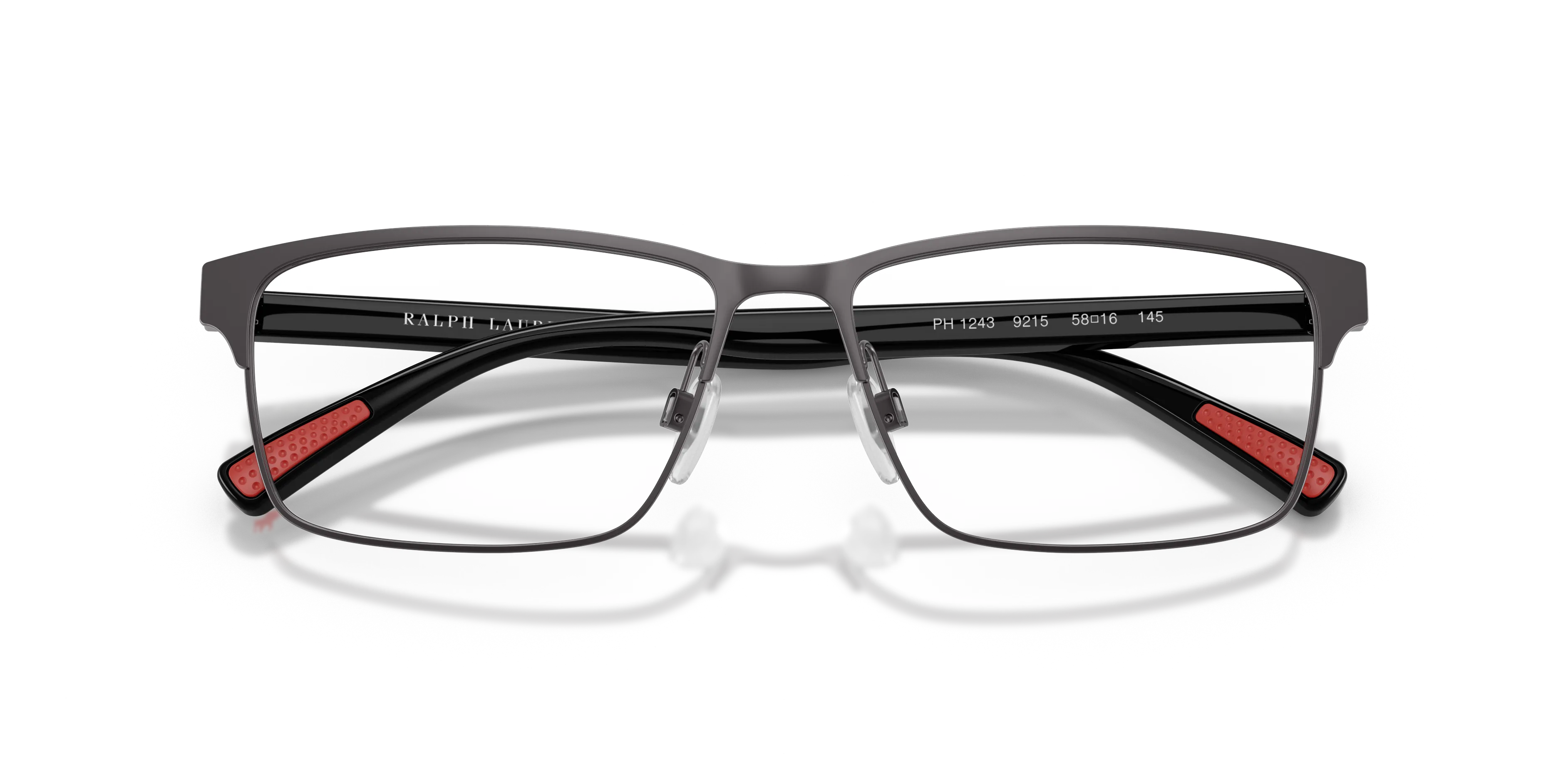 Polo Ralph Lauren PH1243 9215 Montature da vista Metallo Grigio Squadrata Normale - immagine 2