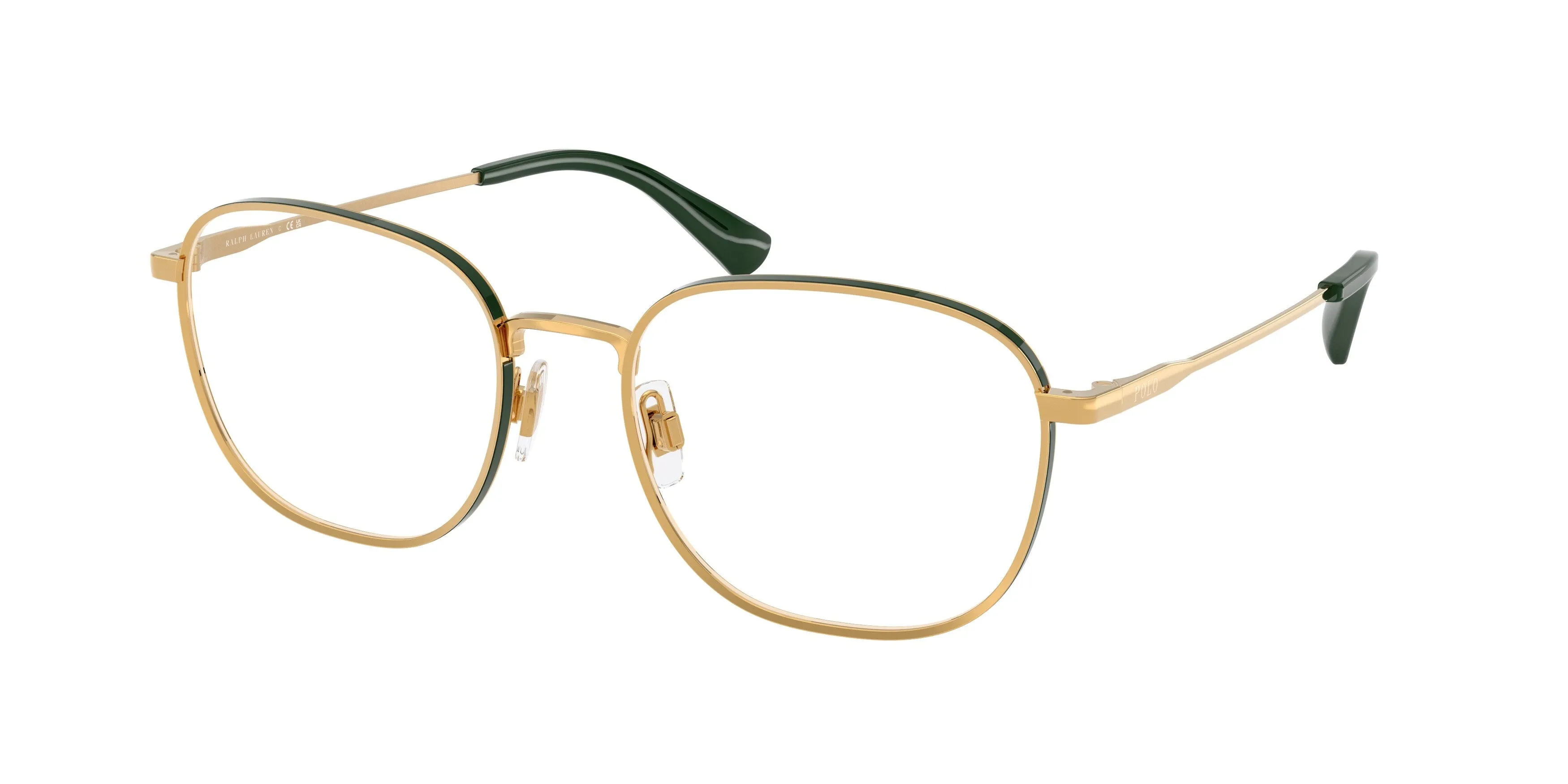 Polo Ralph Lauren PH1242 9402 Montature da vista Metallo Oro Squadrata Normale - immagine 1
