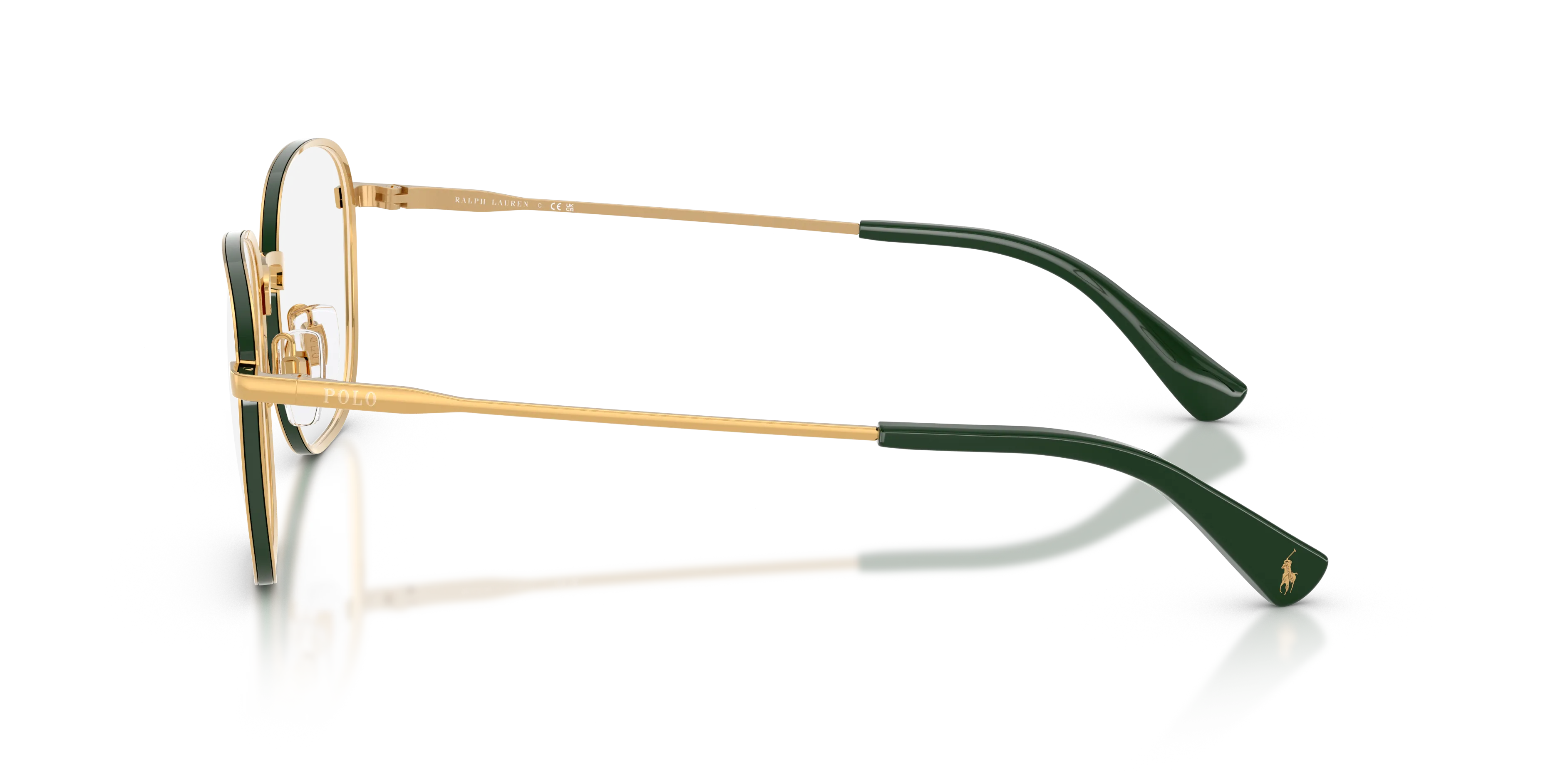 Polo Ralph Lauren PH1242 9402 Montature da vista Metallo Oro Squadrata Normale - immagine 4