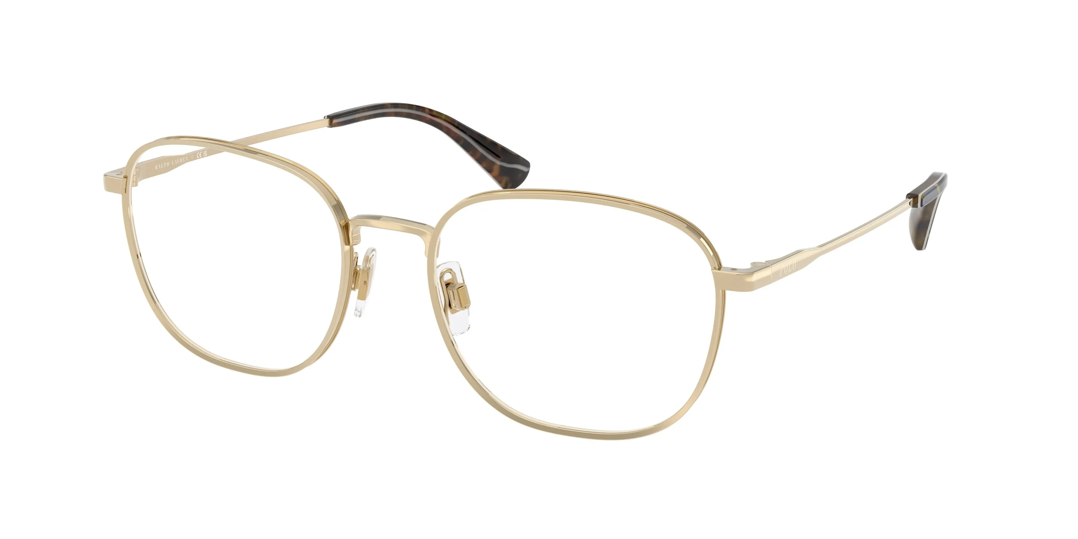 Polo Ralph Lauren PH1242 9286 Montature da vista Metallo Oro Squadrata Normale - immagine 1