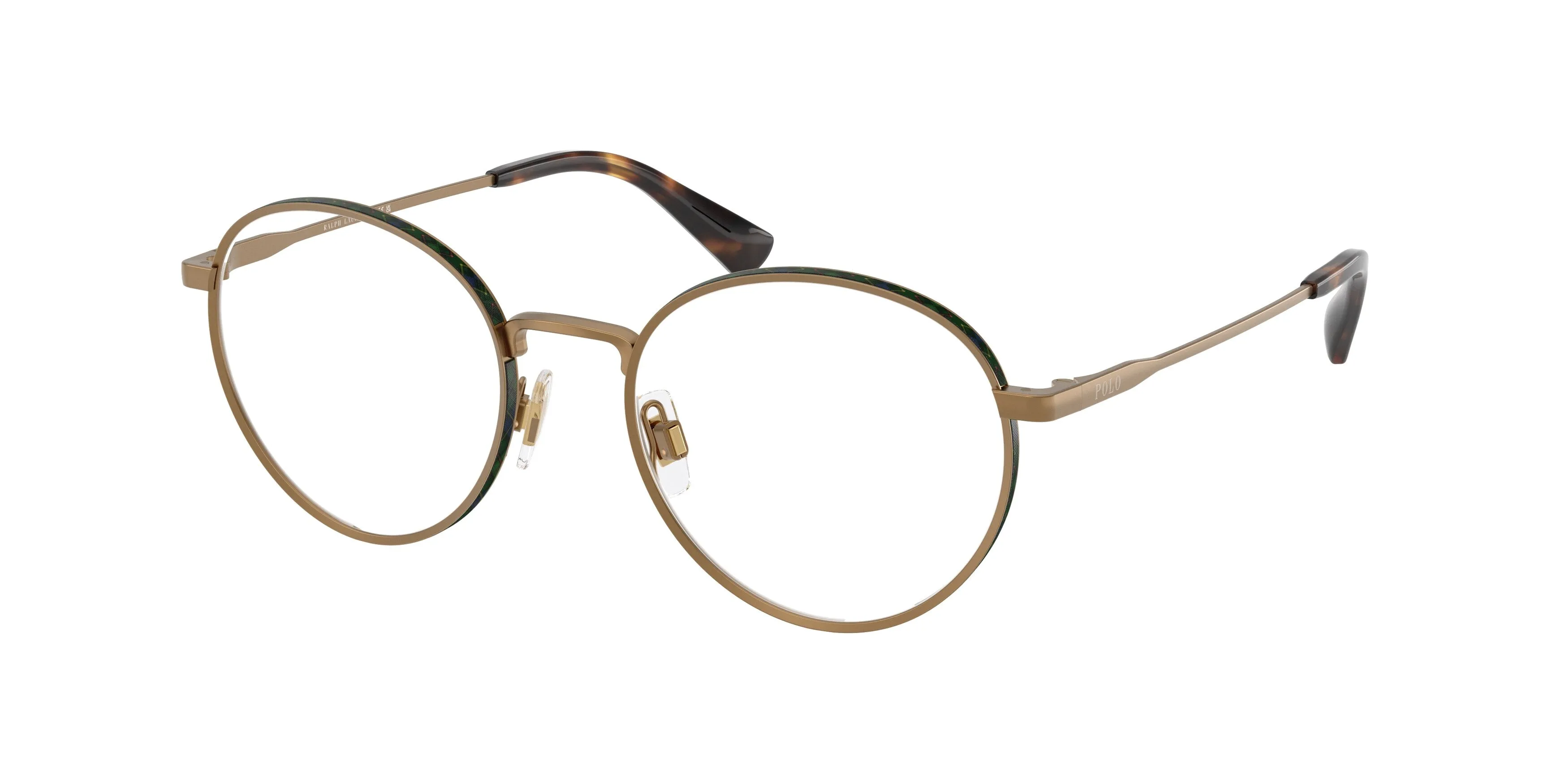 Polo Ralph Lauren PH1241 9324 Montature da vista Metallo Marrone Pantos Normale - immagine 1