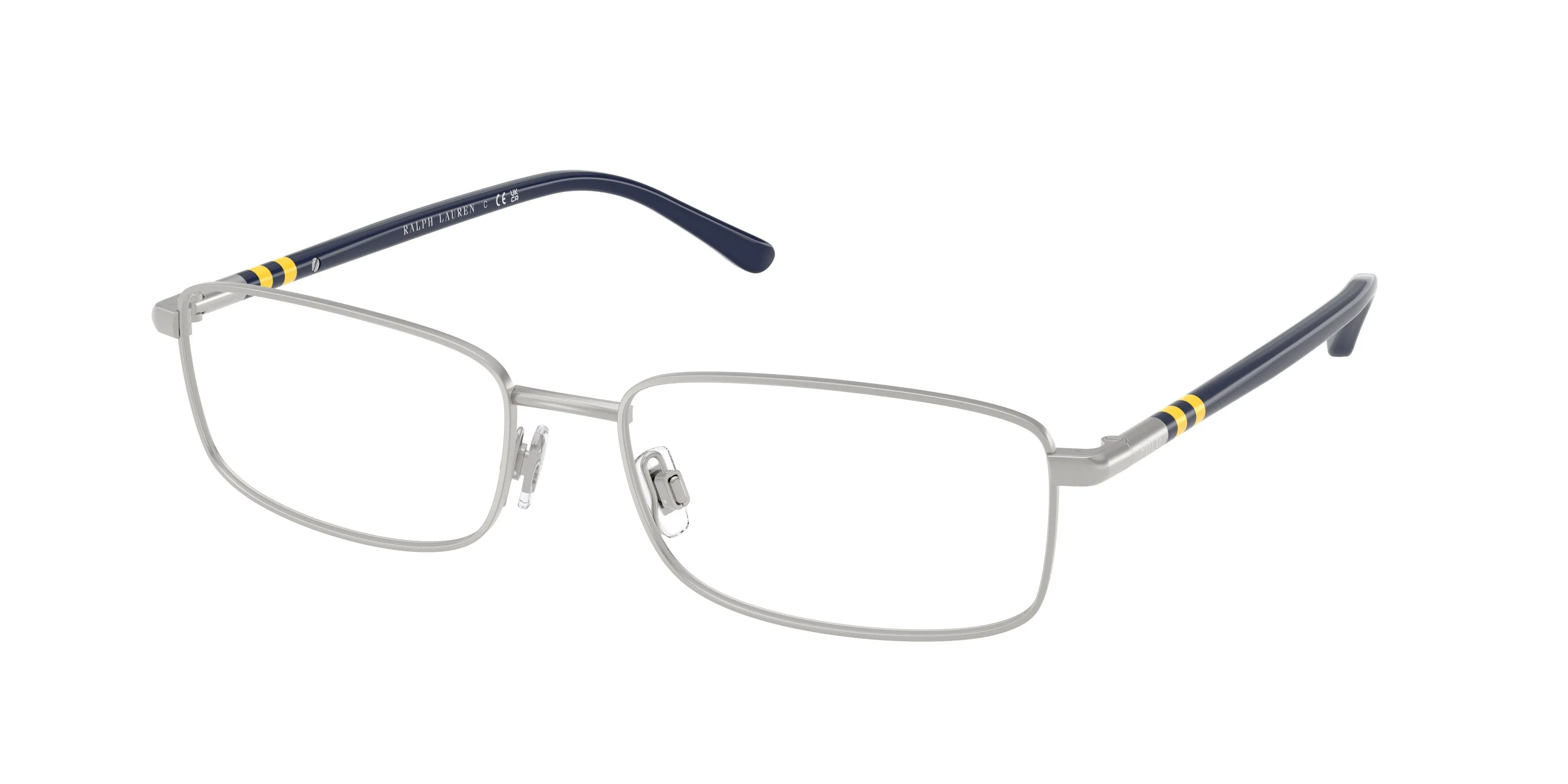 Polo Ralph Lauren PH1235 9423 Montature da vista Metallo Argento Squadrata Normale - immagine 1