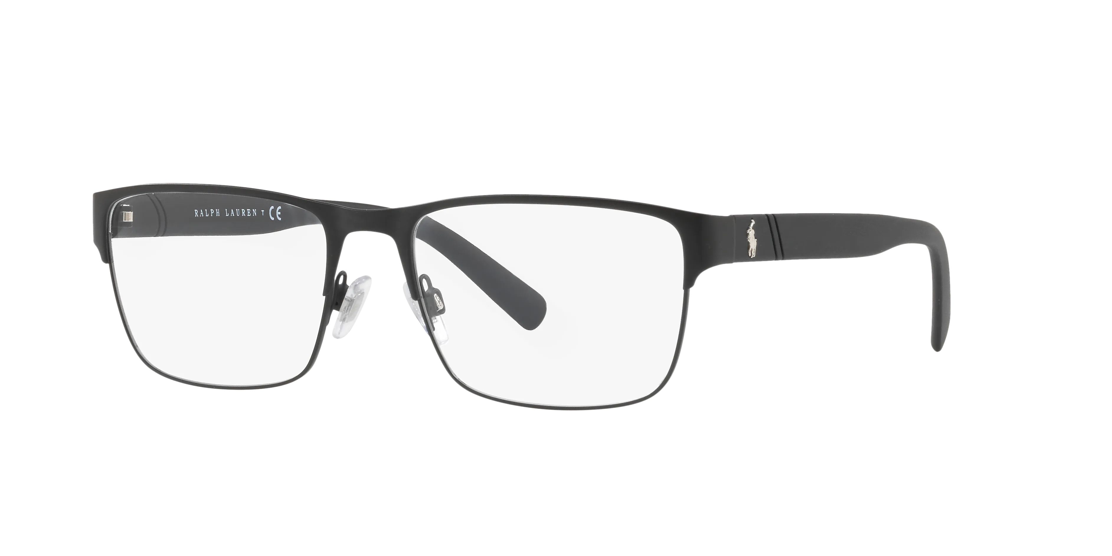 Polo Ralph Lauren PH1175 9038 Montature da vista Metallo Nero Squadrata Normale - immagine 1