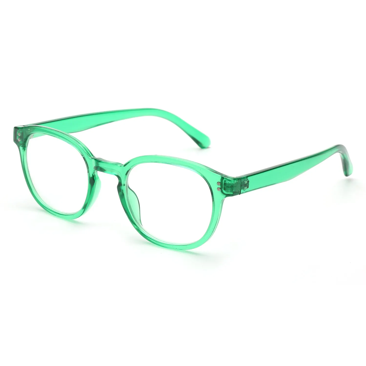 Vitallite Unisex MOD. 523 Occhiali da lettura Acetato Nero Rotonda - immagine 4