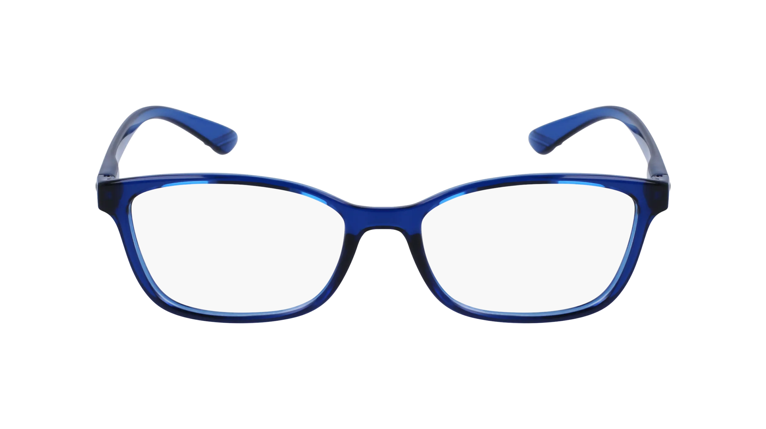 Calvin Klein CK23525N 410 Montature da vista Bio-iniettato Blu Squadrata Normale - immagine 2
