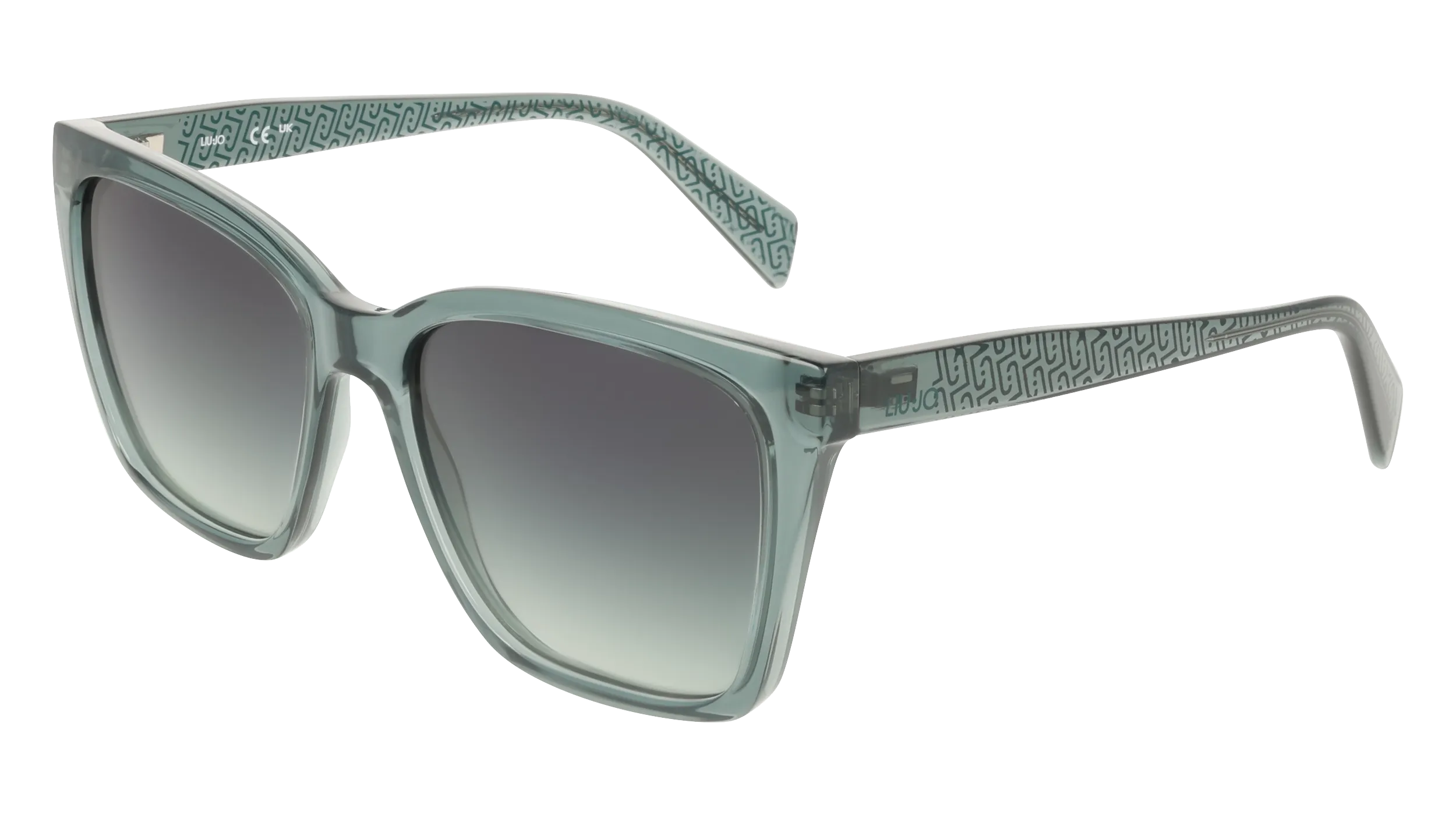 Liu Jo LJ818S 320 Occhiali da sole Bio-iniettato Blu Squadrata Normale Sfumato - immagine 1