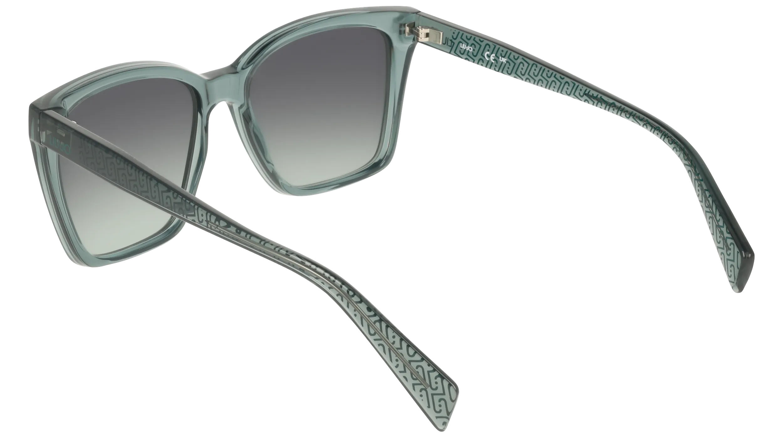 Liu Jo LJ818S 320 Occhiali da sole Bio-iniettato Blu Squadrata Normale Sfumato - immagine 4