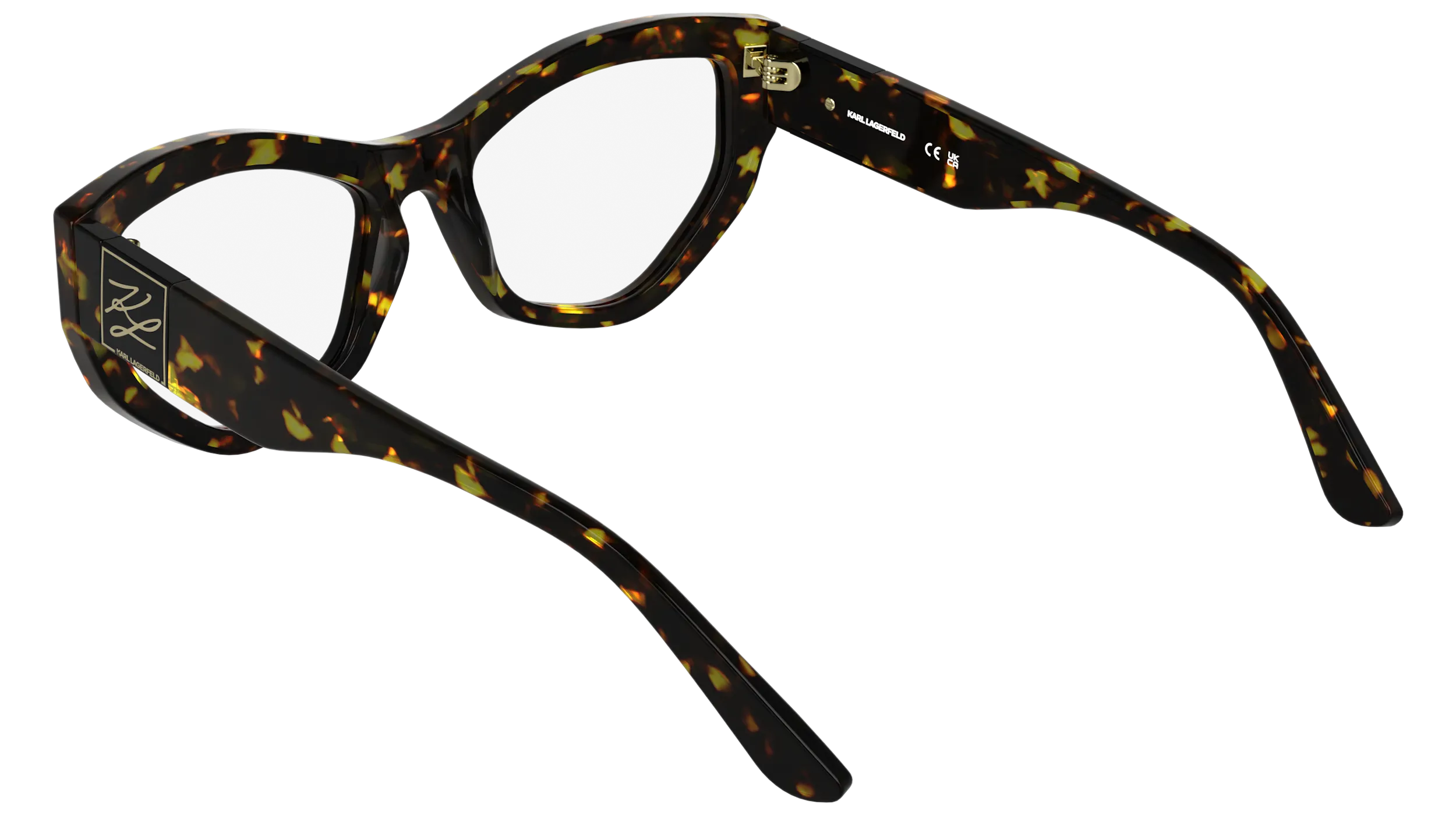 Karl Lagerfeld KL6211 242 Montature da vista Acetato Havana Cat Eye Normale - immagine 4