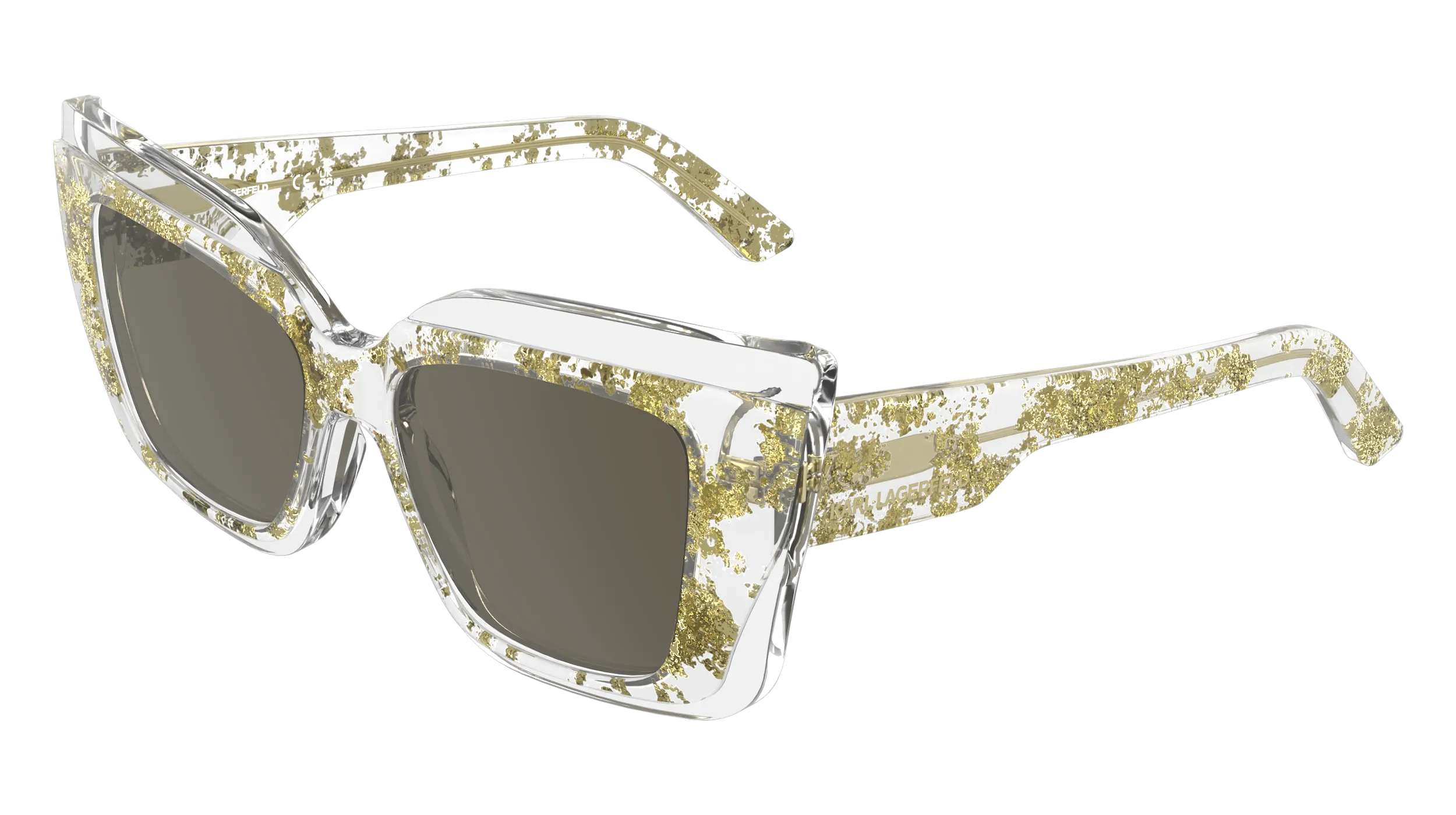 Karl Lagerfeld KL6204S 971 Occhiali da sole Acetato Squadrata Normale - immagine 1