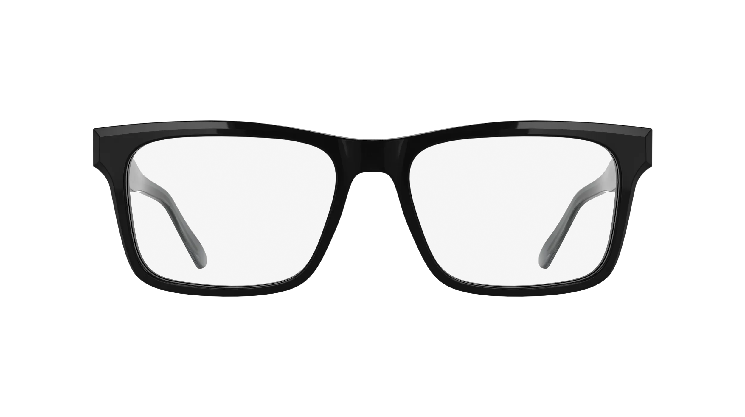 Calvin Klein CK25544 001 Montature da vista Acetato Nero Squadrata Normale - immagine 2