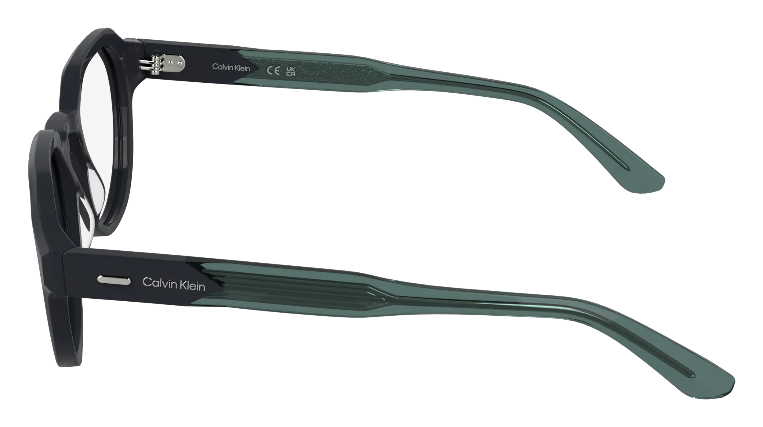 Calvin Klein CK25545 432 Montature da vista Acetato Petrolio Geometrica Normale - immagine 3