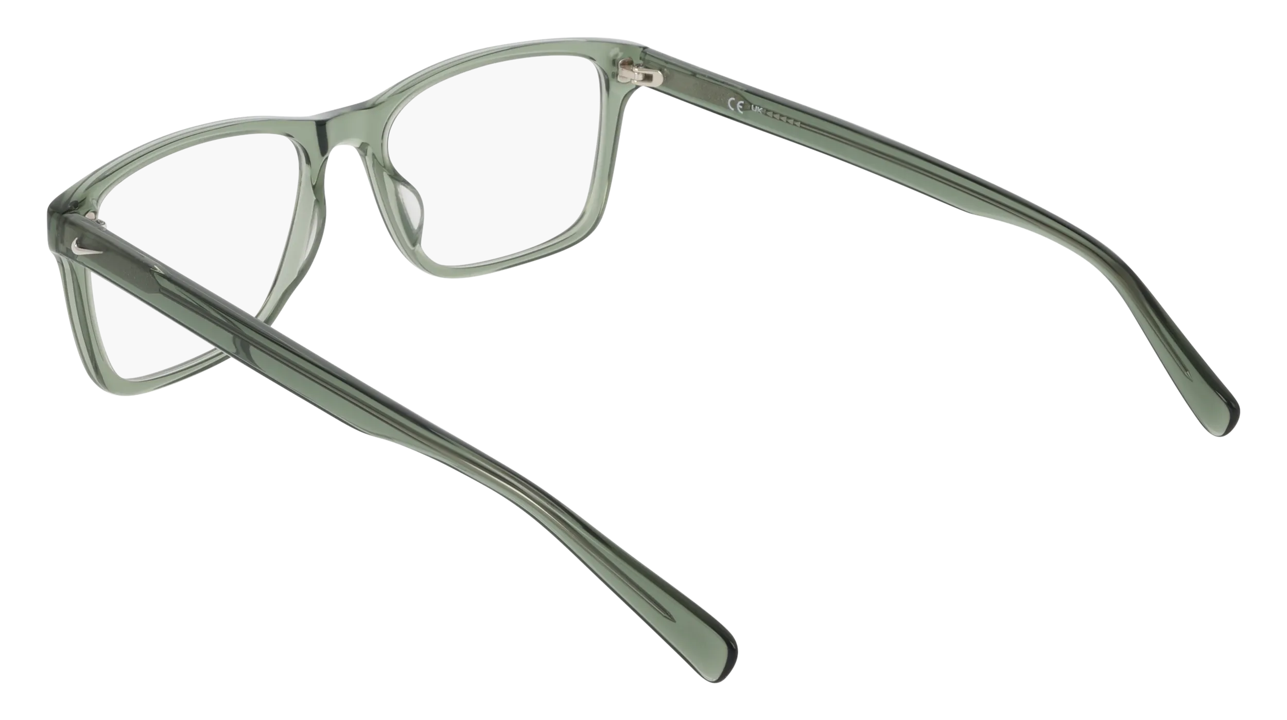 Nike NIKE 1000 311 Montature da vista Acetato Verde Squadrata Normale - immagine 4