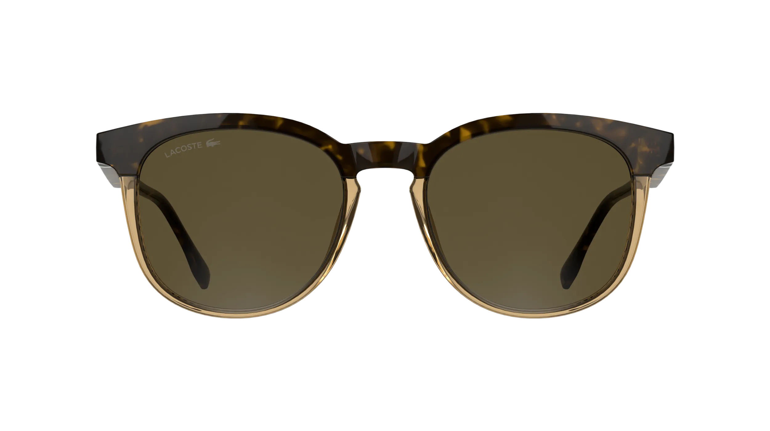 Lacoste L6073S 217 Occhiali da sole Bio-iniettato Marrone Squadrata Normale - immagine 2