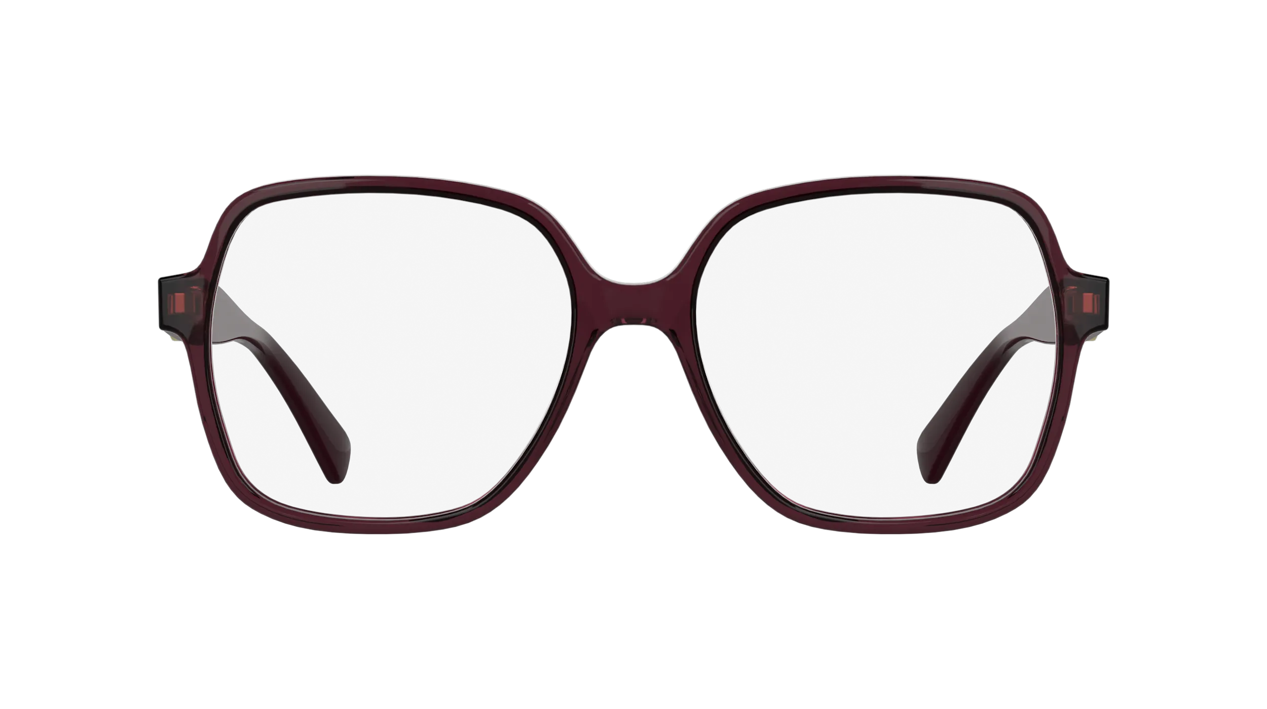 LONGCHAMP LO2757 601 Montature da vista Acetato Bordeaux Squadrata Normale - immagine 2