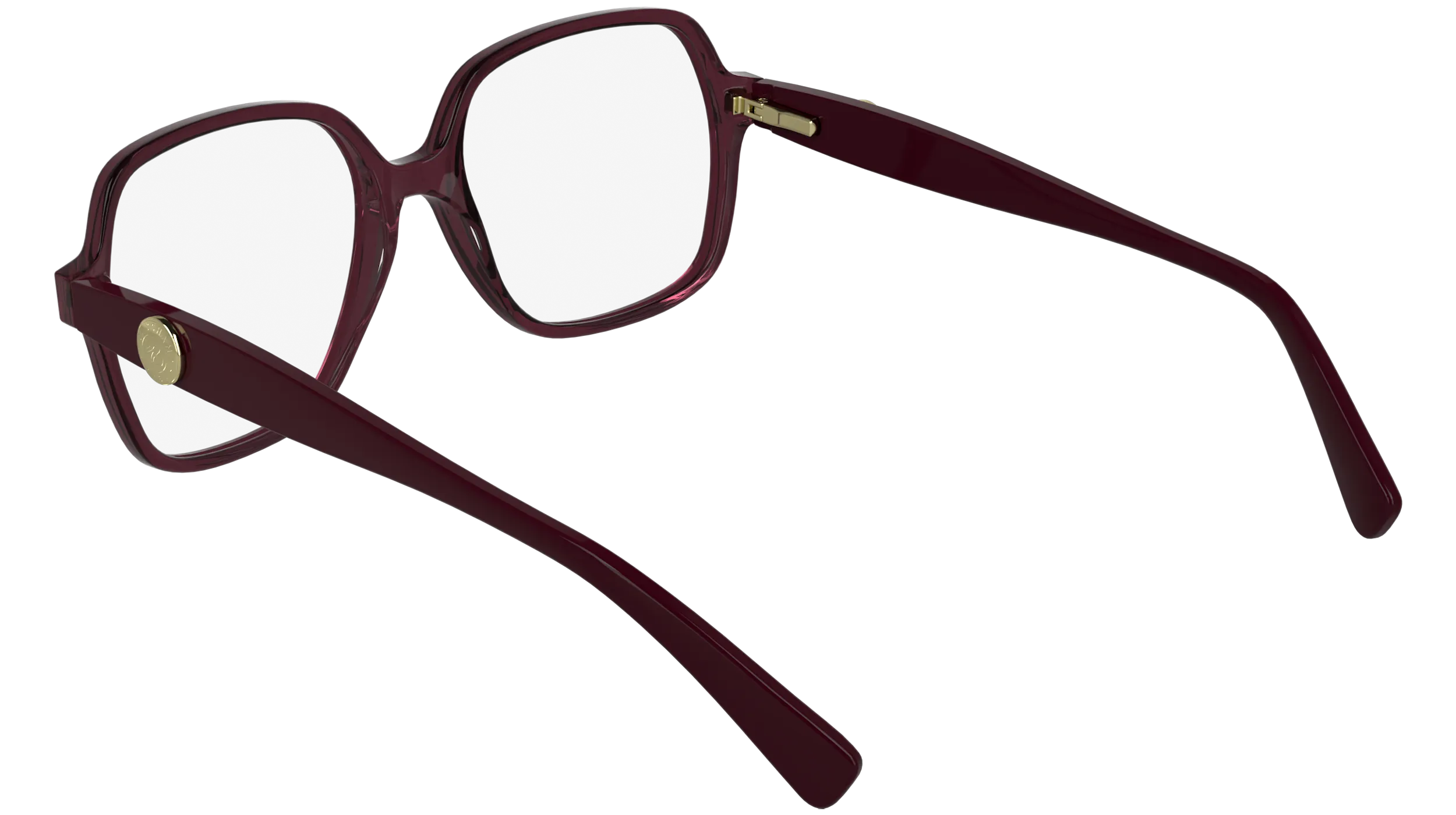 LONGCHAMP LO2757 601 Montature da vista Acetato Bordeaux Squadrata Normale - immagine 4