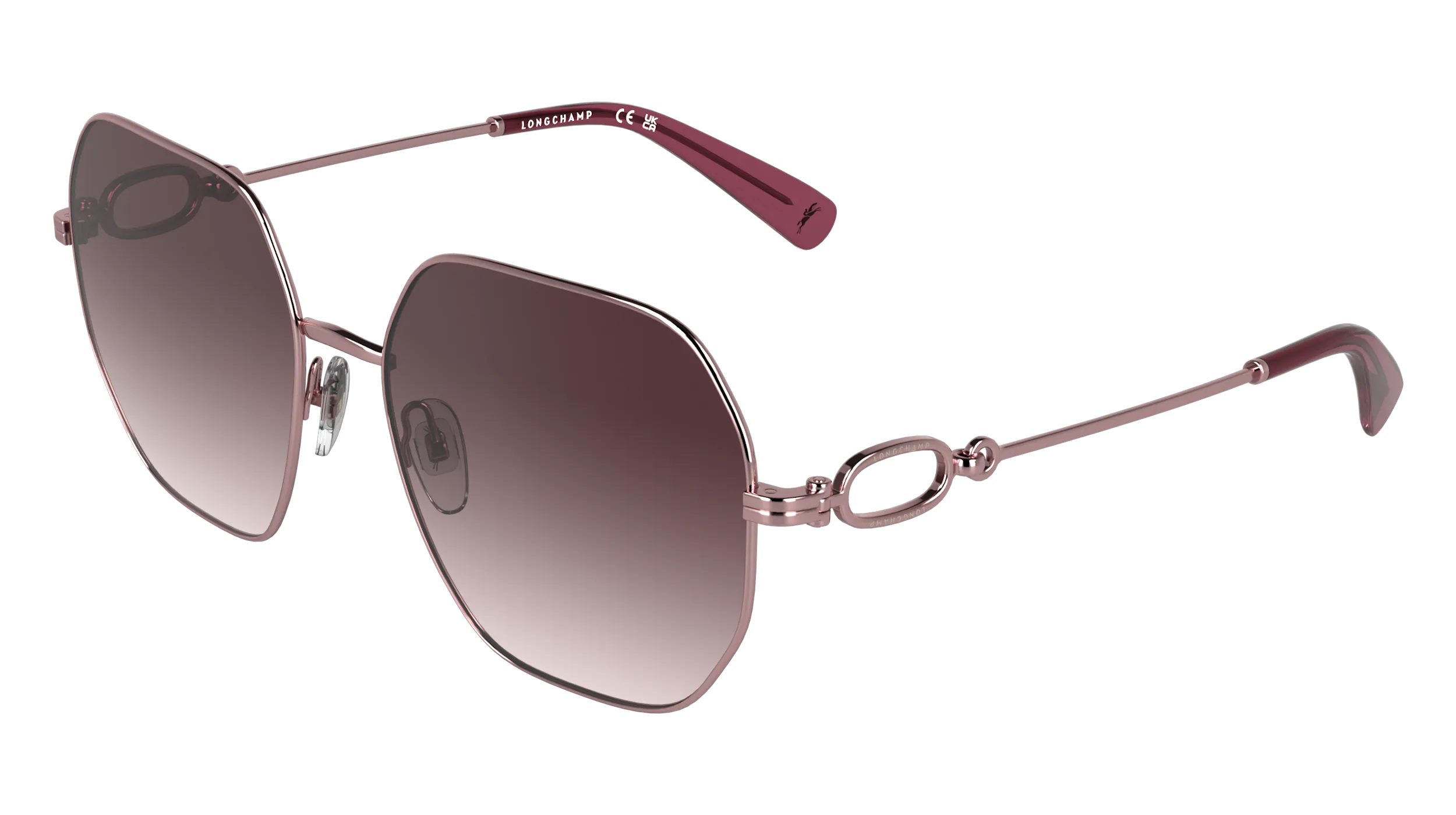 LONGCHAMP LO187S 682 Occhiali da sole Metallo Squadrata Normale - immagine 1