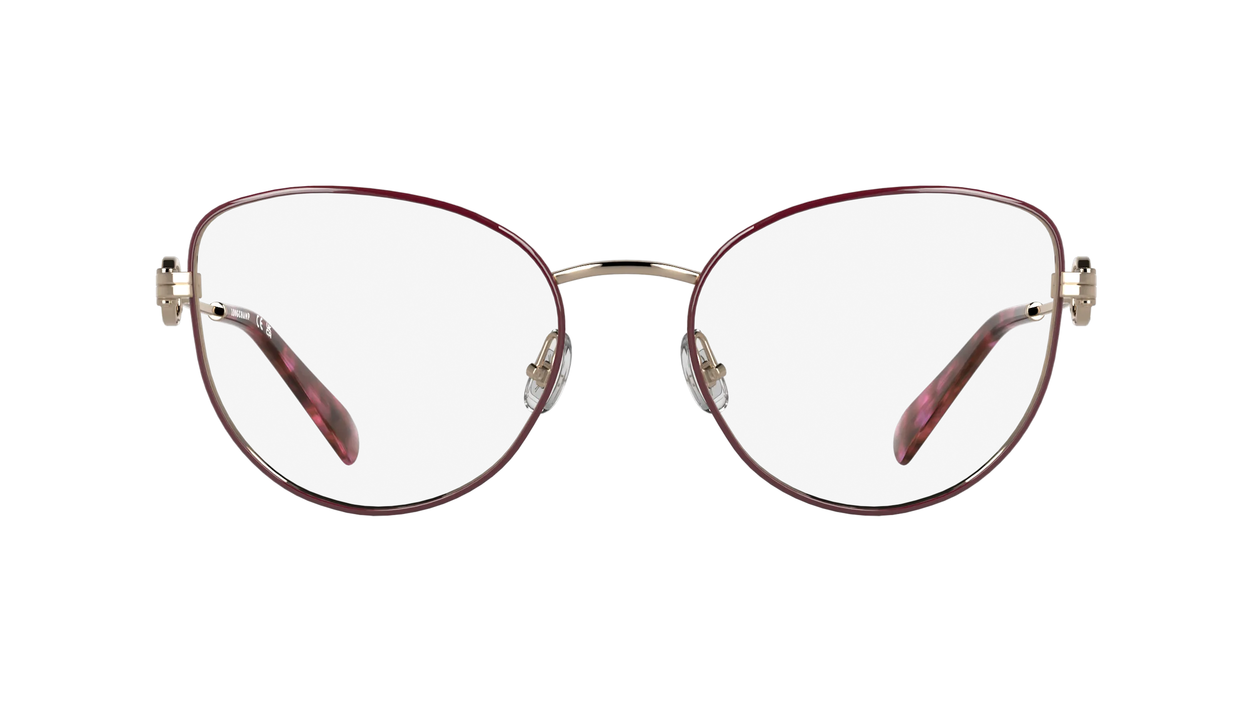 LONGCHAMP LO2180 770 Montature da vista Metallo Oro Farfalla Normale - immagine 2