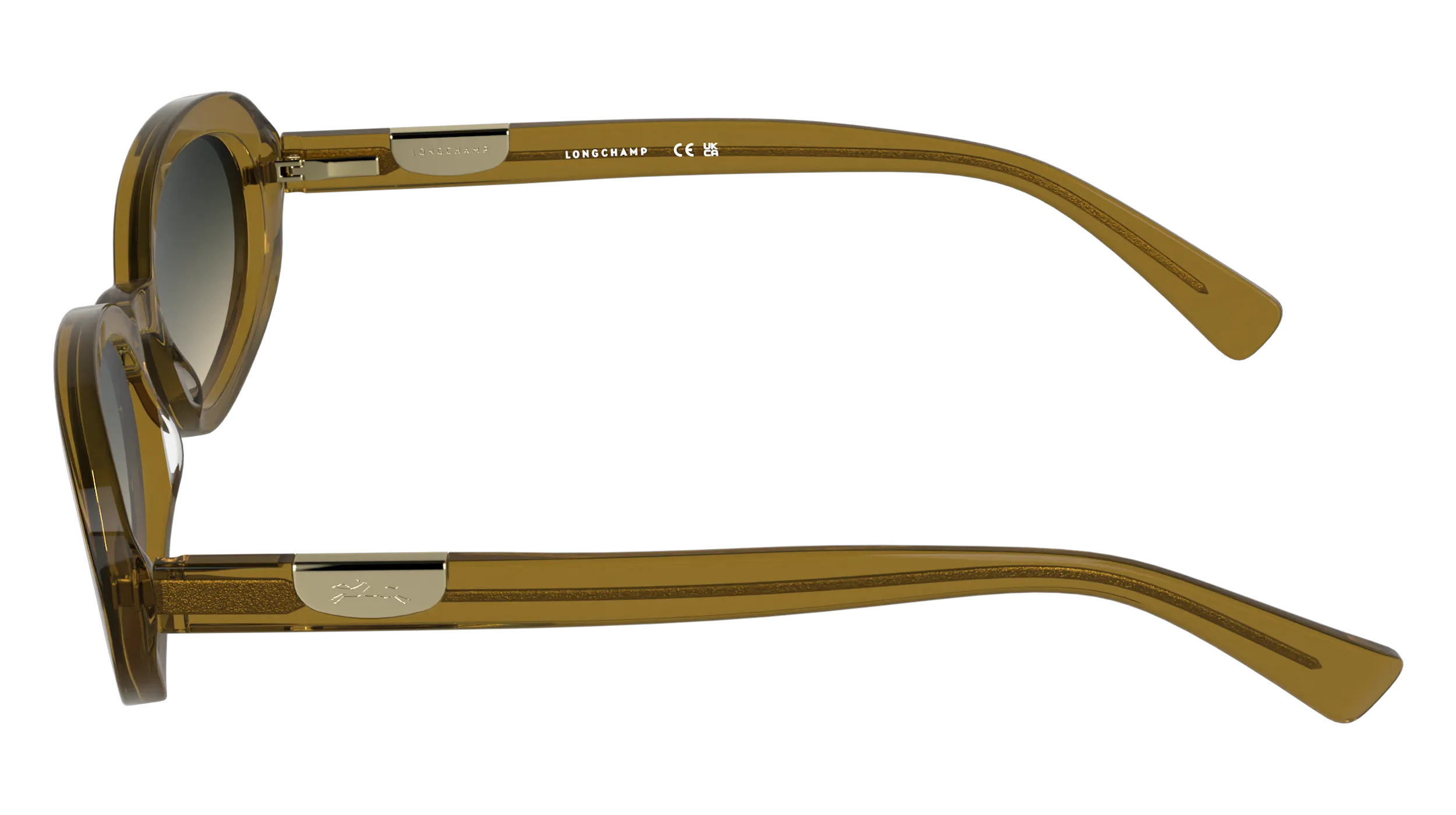LONGCHAMP LO795S 741 Occhiali da sole Acetato Rotonda Normale - immagine 3