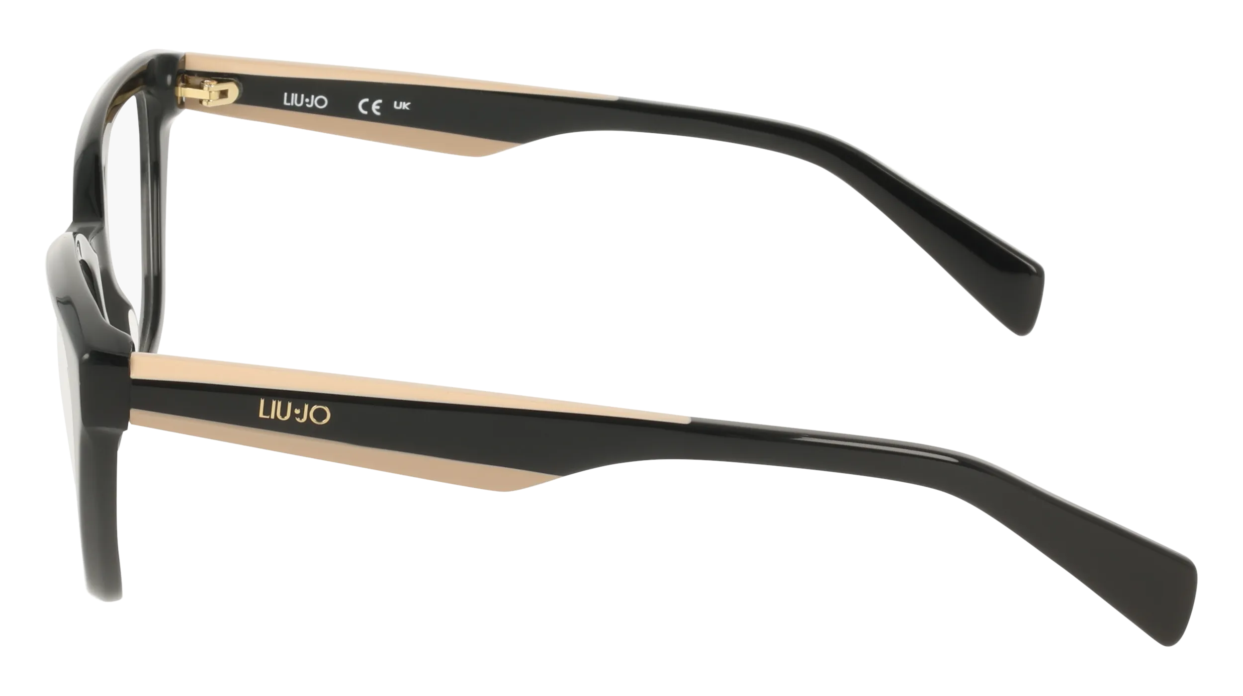 Liu Jo LJ2838 001 Montature da vista Acetato Nero Cat Eye Normale - immagine 3
