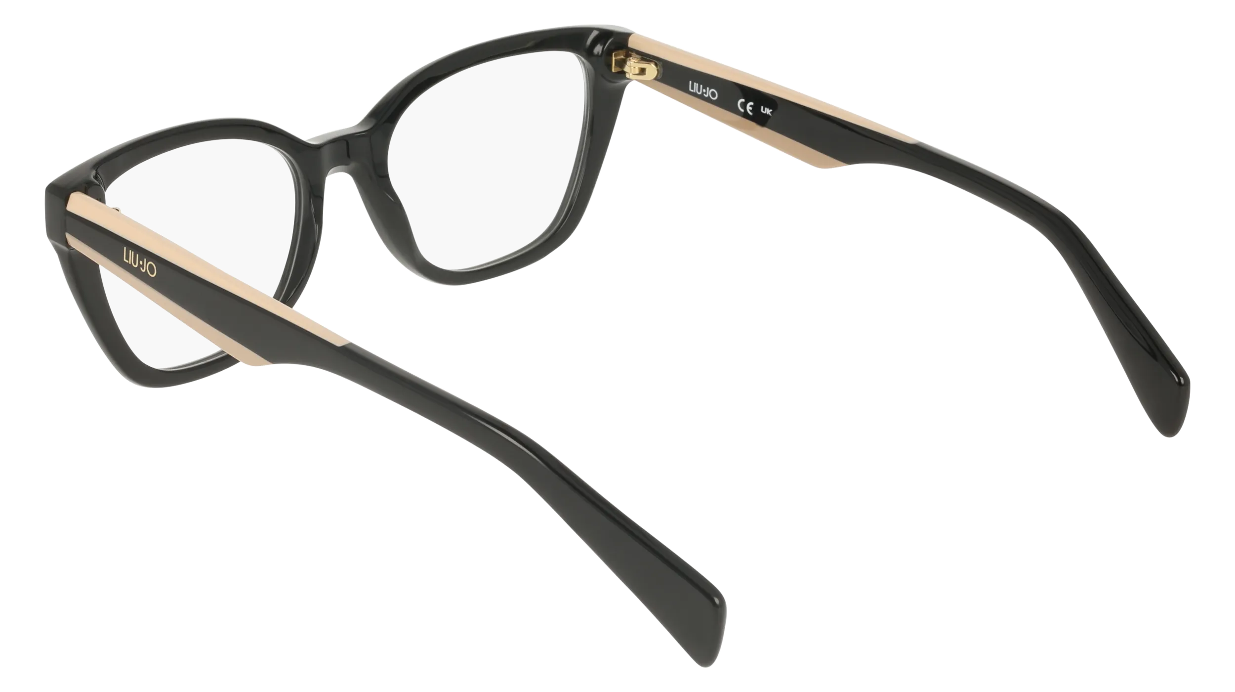 Liu Jo LJ2838 001 Montature da vista Acetato Nero Cat Eye Normale - immagine 4