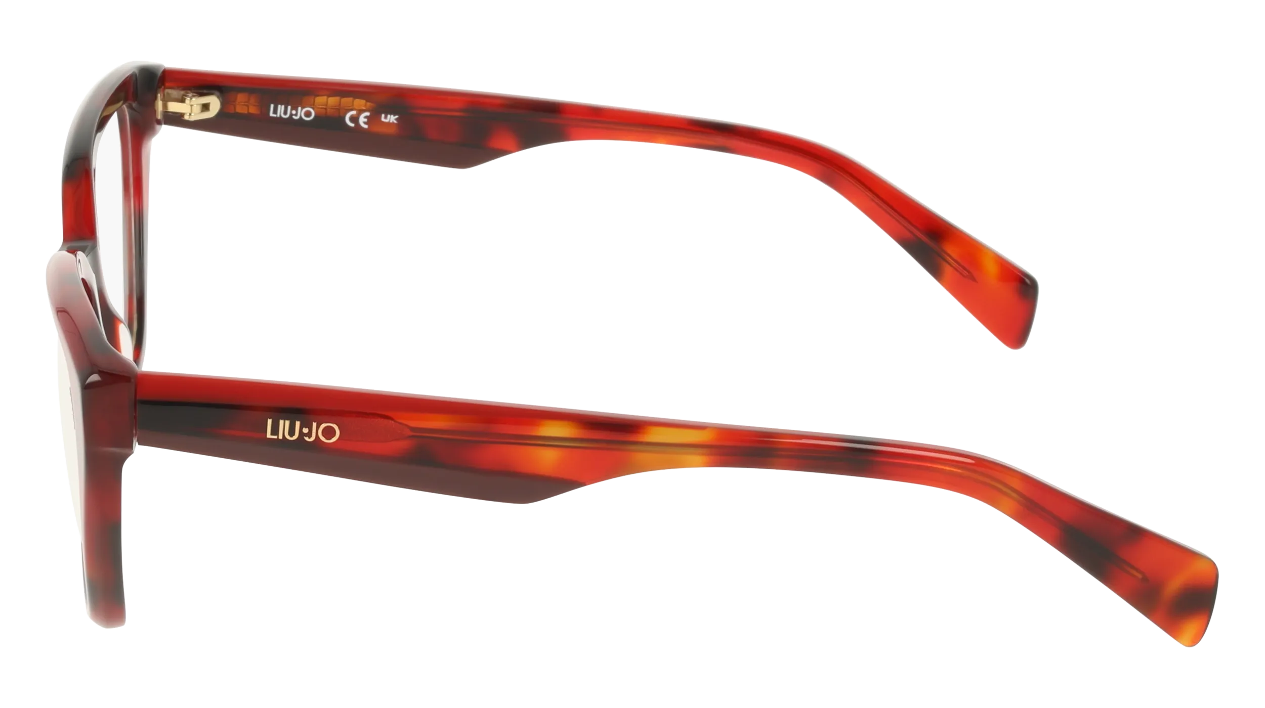 Liu Jo LJ2838 640 Montature da vista Acetato Rosso Cat Eye Normale - immagine 3