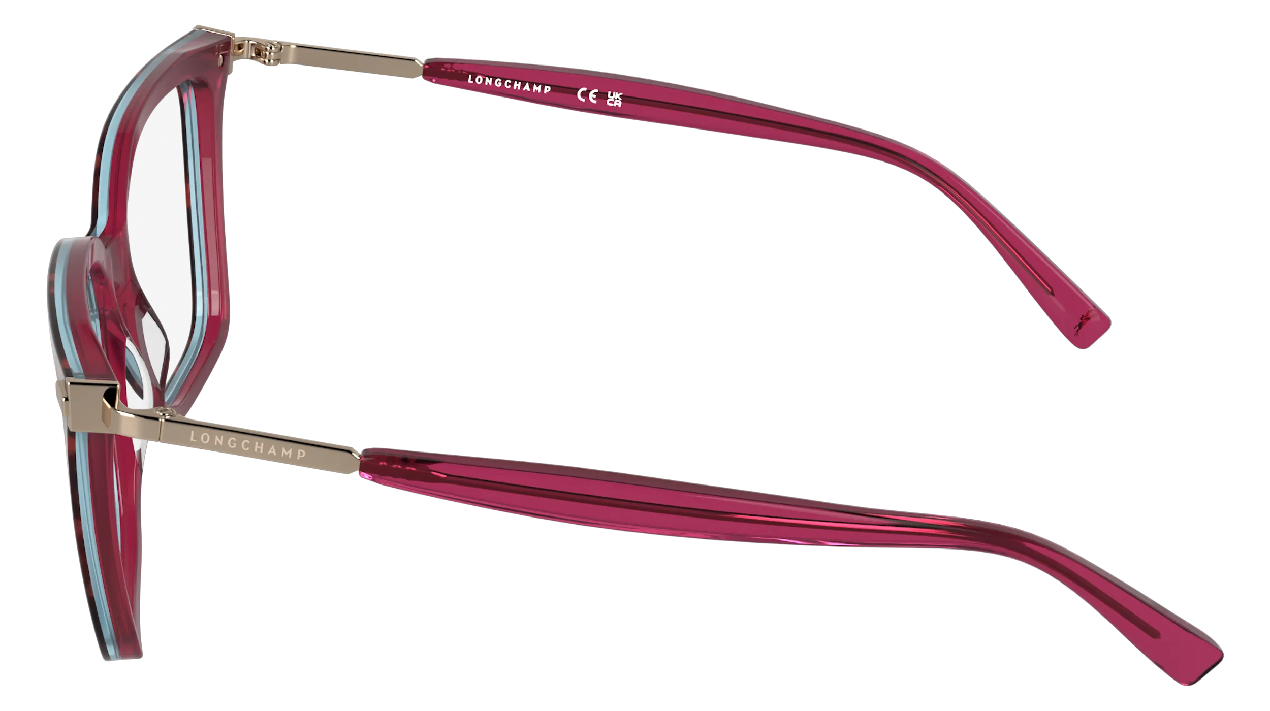LONGCHAMP LO2781 244 Montature da vista Acetato Farfalla Normale - immagine 3