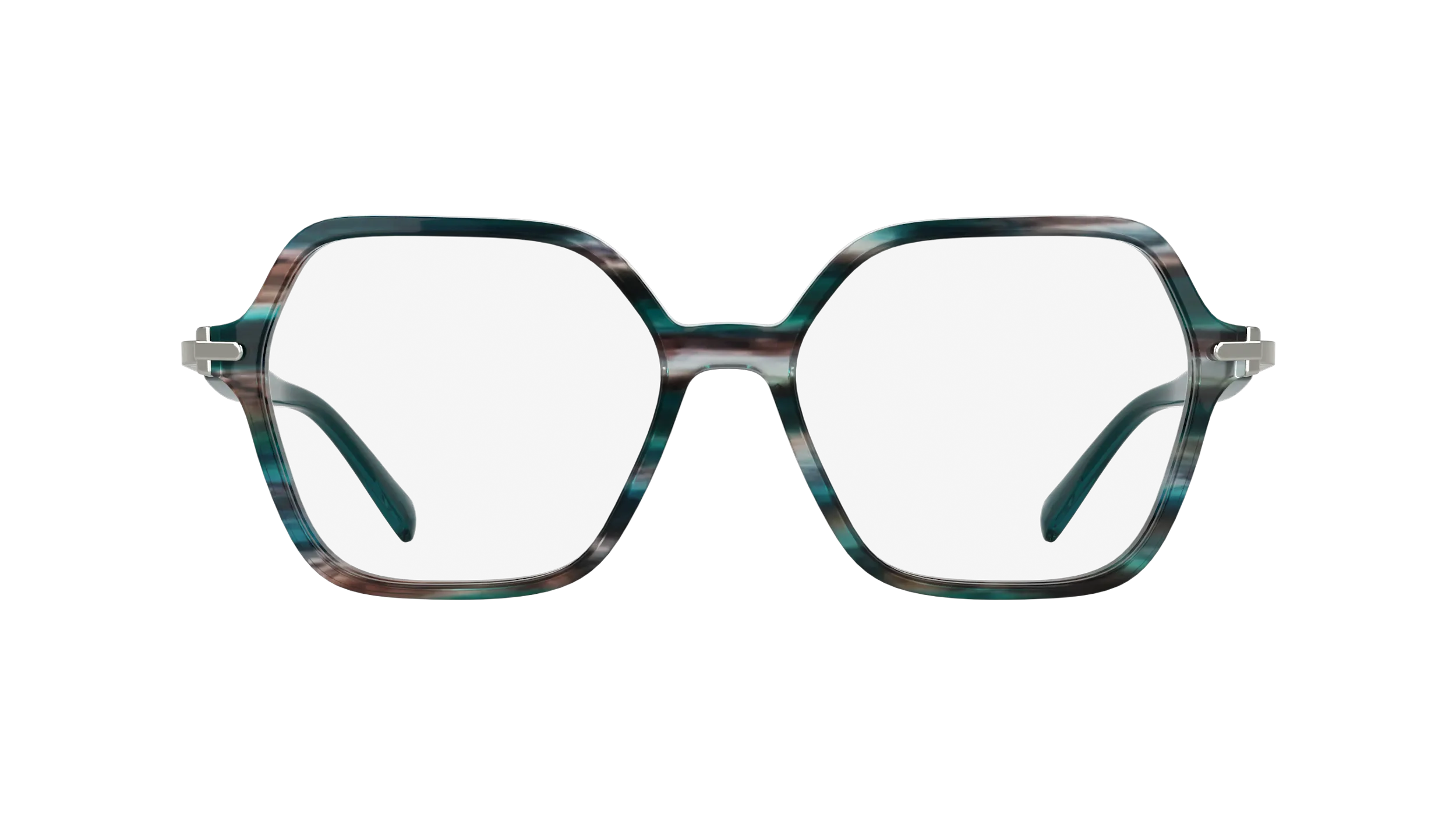 LONGCHAMP LO2782 427 Montature da vista Acetato Petrolio Squadrata Normale - immagine 2